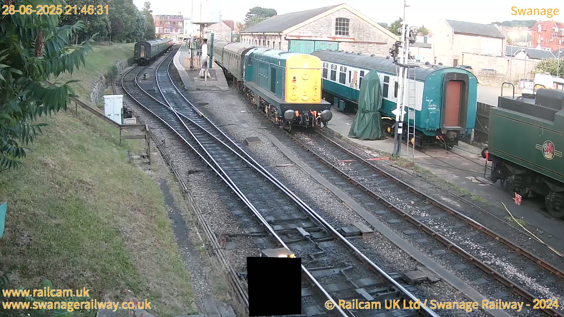 Swanage Town Railway Station Live Cam - Dorset, South West, England, United Kingdom