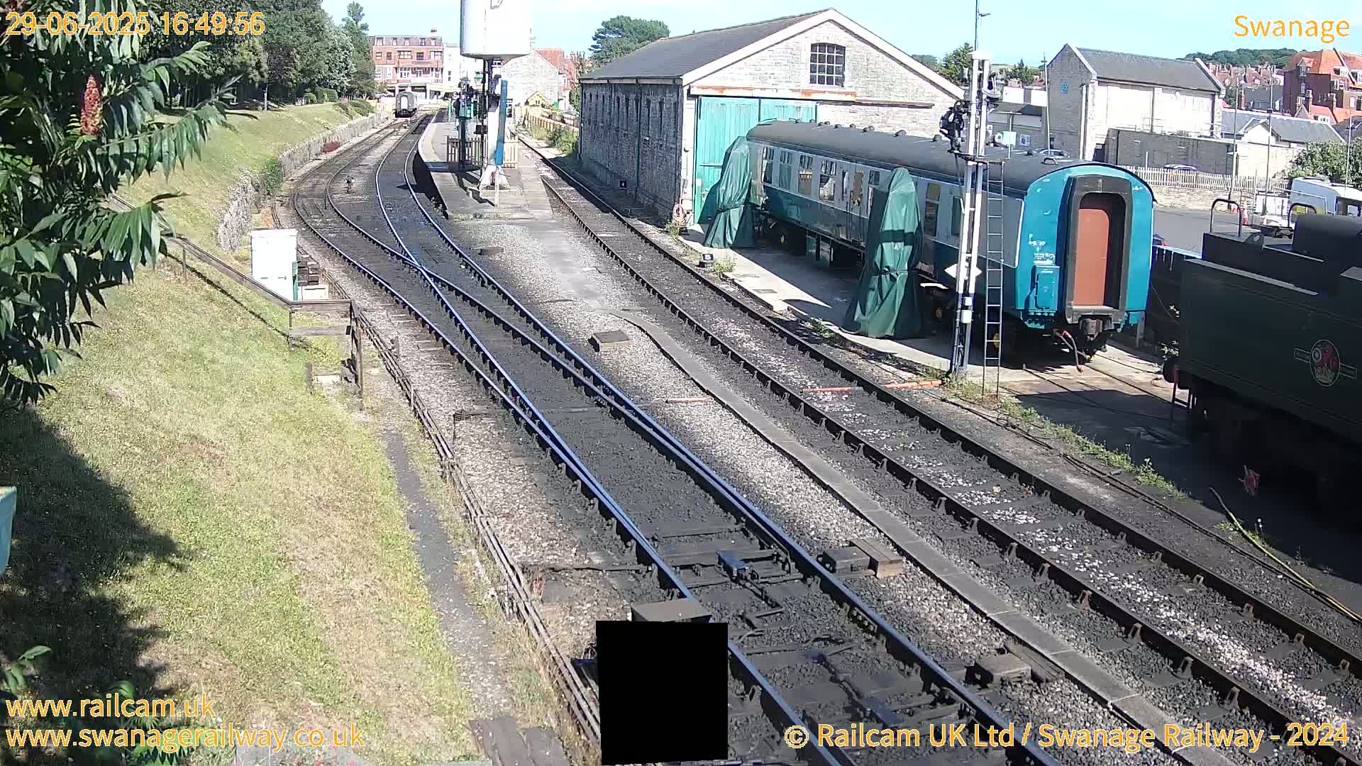 Swanage Town Railway Station Live Cam - Dorset, South West, England, United Kingdom