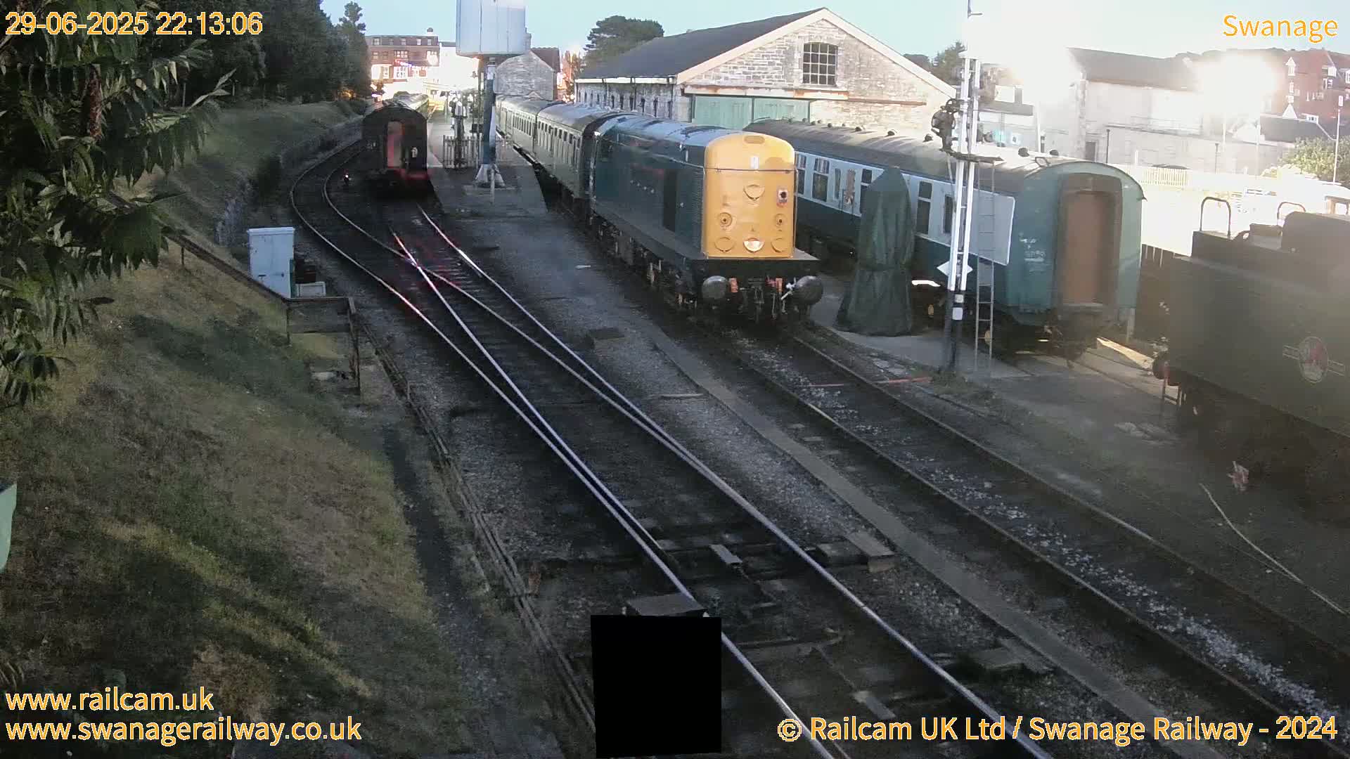 Swanage Town Railway Station Live Cam - Dorset, South West, England, United Kingdom