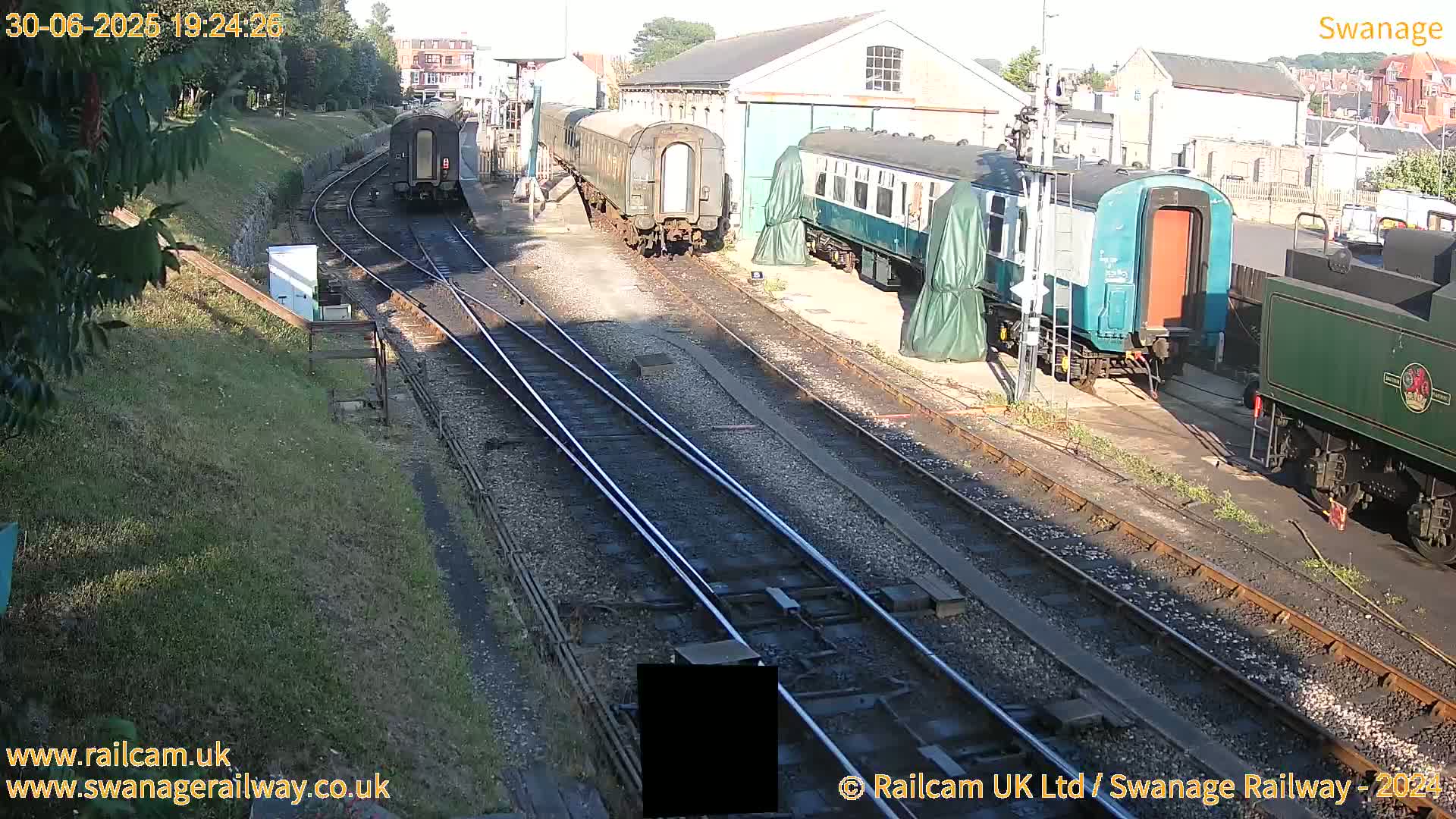 Swanage Town Railway Station Live Cam - Dorset, South West, England, United Kingdom