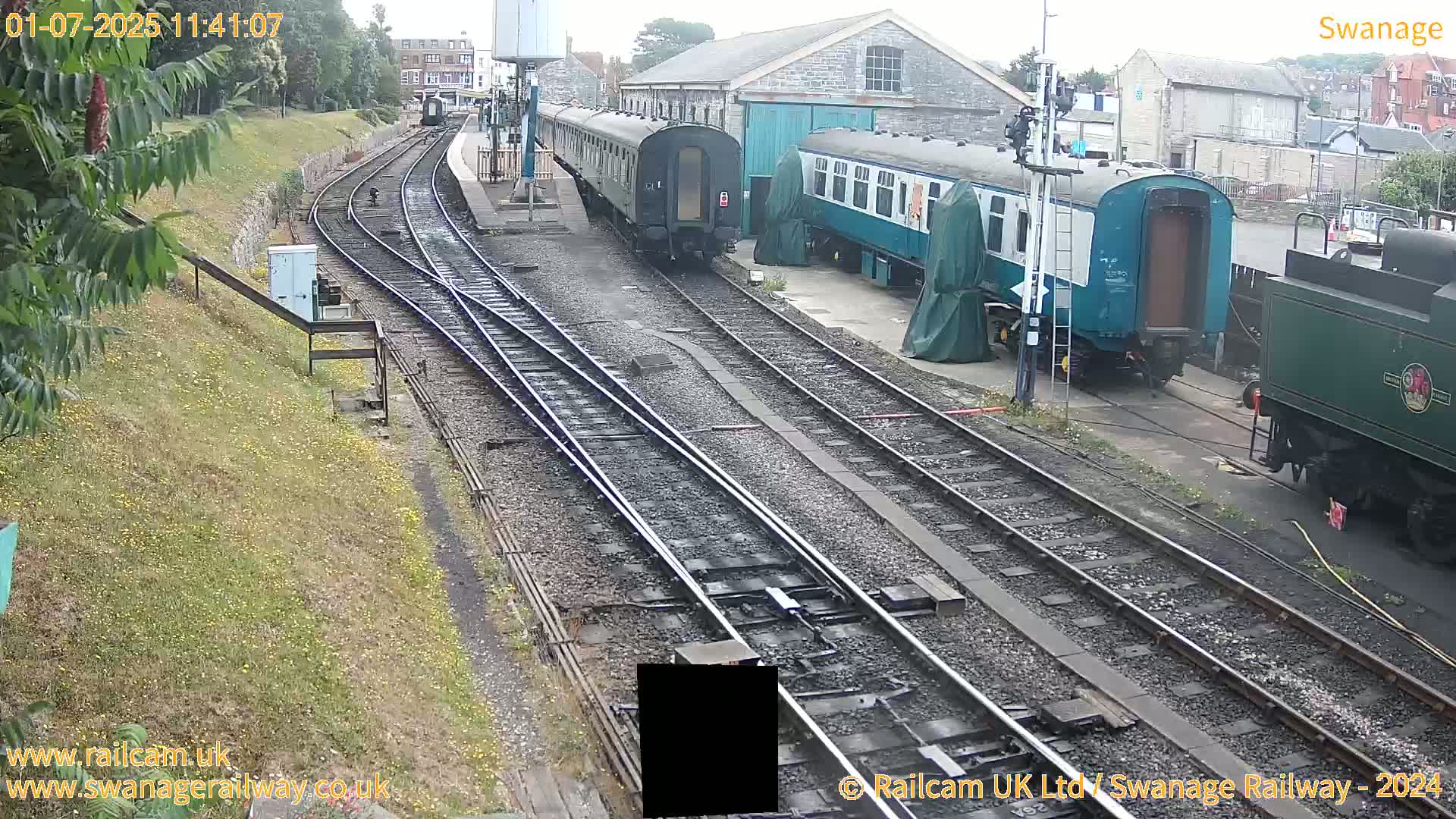 Swanage Town Railway Station Live Cam - Dorset, South West, England, United Kingdom