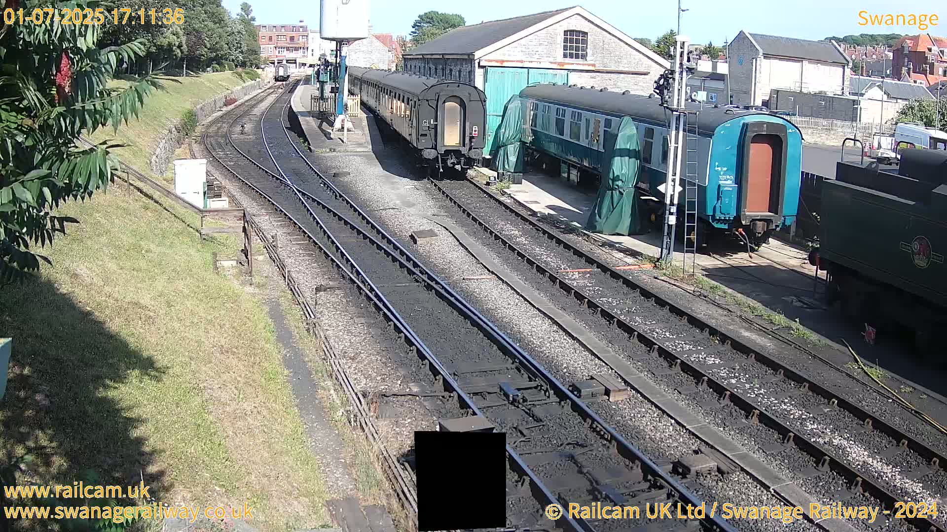 Swanage Town Railway Station Live Cam - Dorset, South West, England, United Kingdom