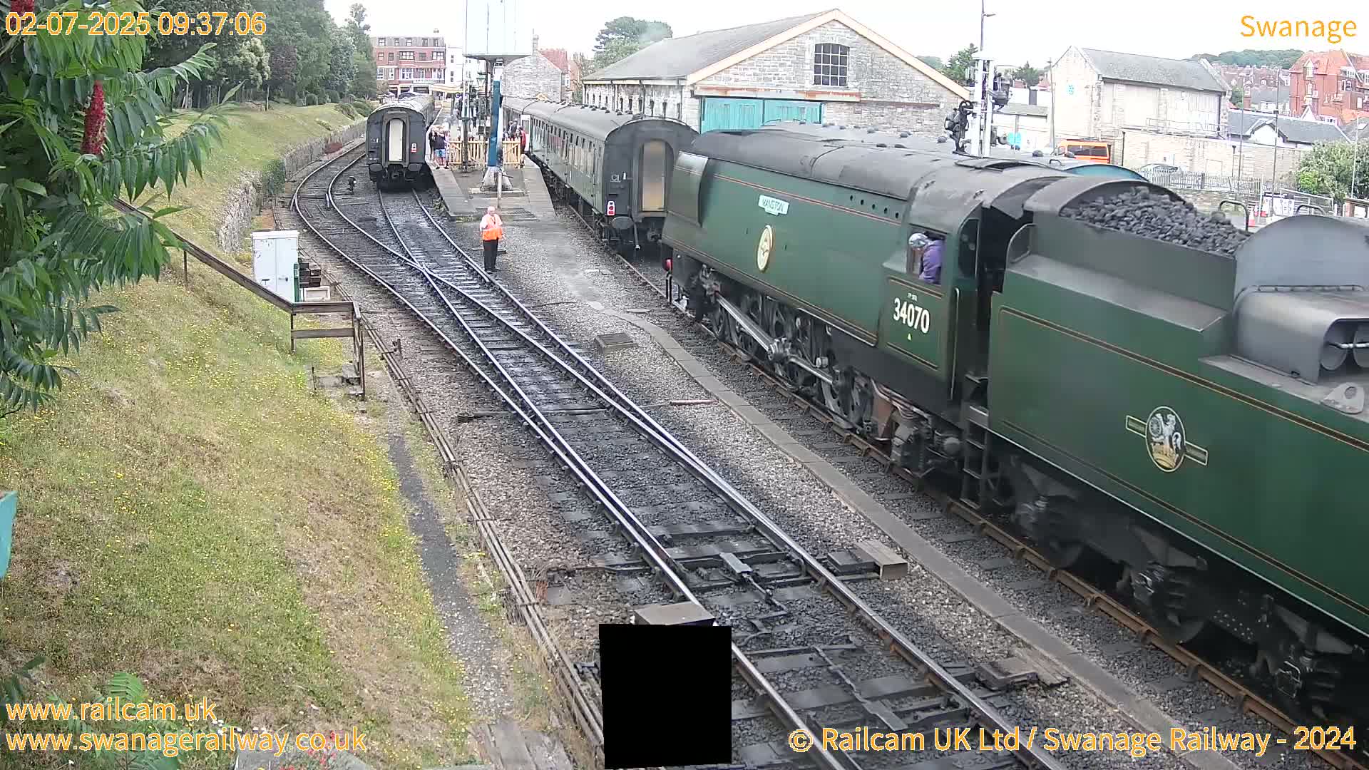 Swanage Town Railway Station Live Cam - Dorset, South West, England, United Kingdom