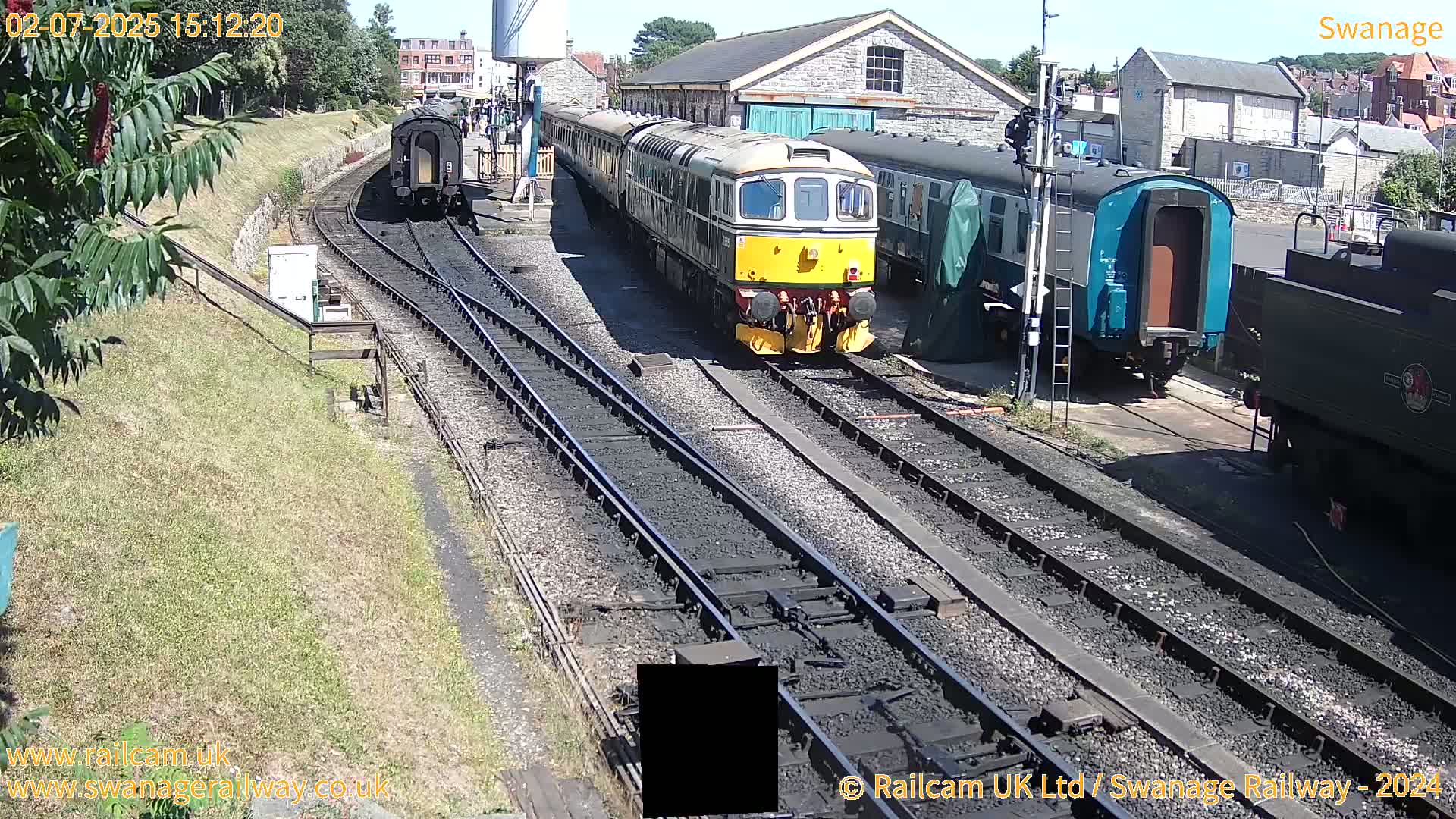 Swanage Town Railway Station Live Cam - Dorset, South West, England, United Kingdom