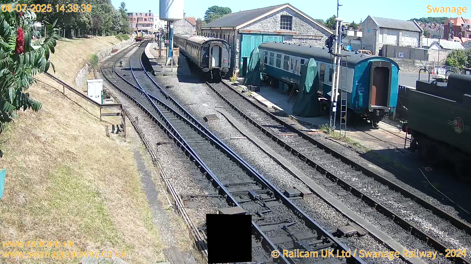 Swanage Town Railway Station Live Cam - Dorset, South West, England, United Kingdom