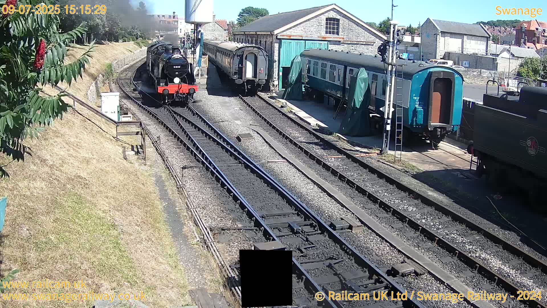 Swanage Town Railway Station Live Cam - Dorset, South West, England, United Kingdom