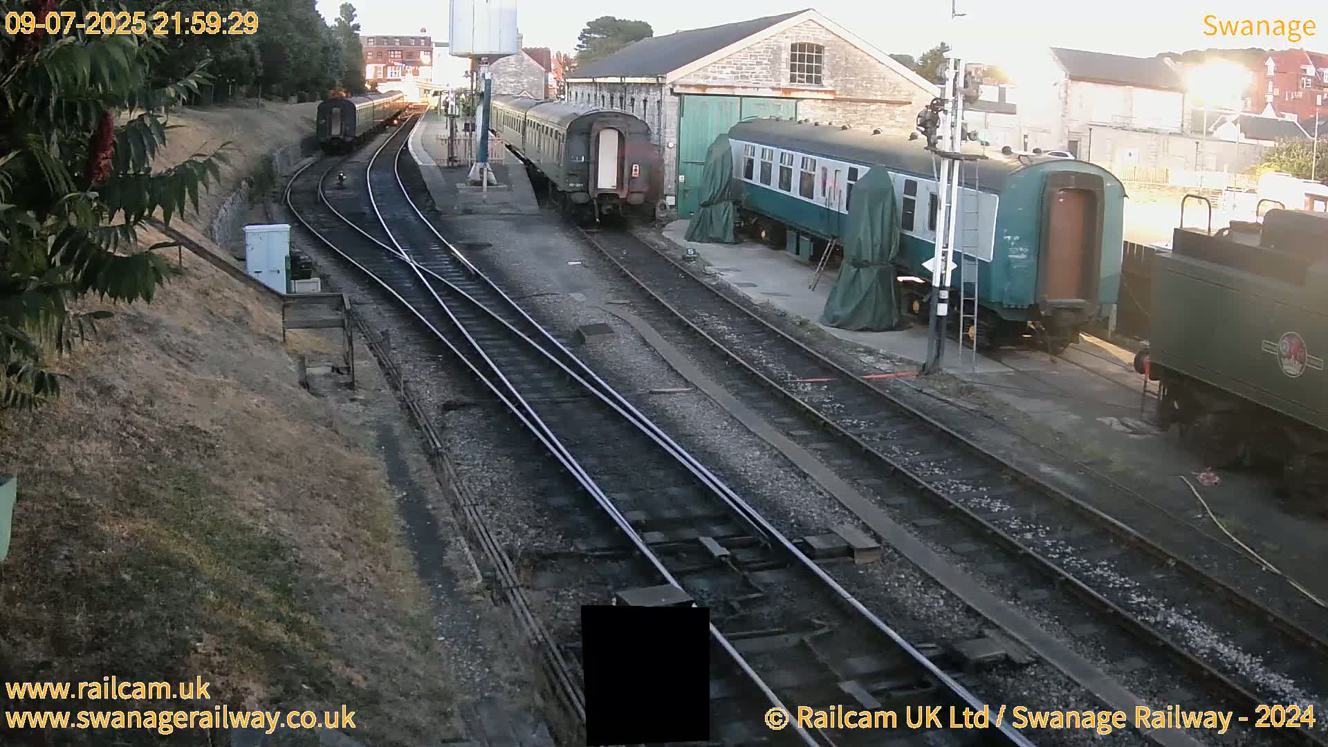 Swanage Town Railway Station Live Cam - Dorset, South West, England, United Kingdom