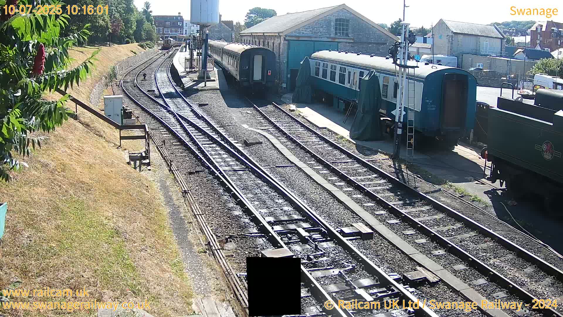 Swanage Town Railway Station Live Cam - Dorset, South West, England, United Kingdom