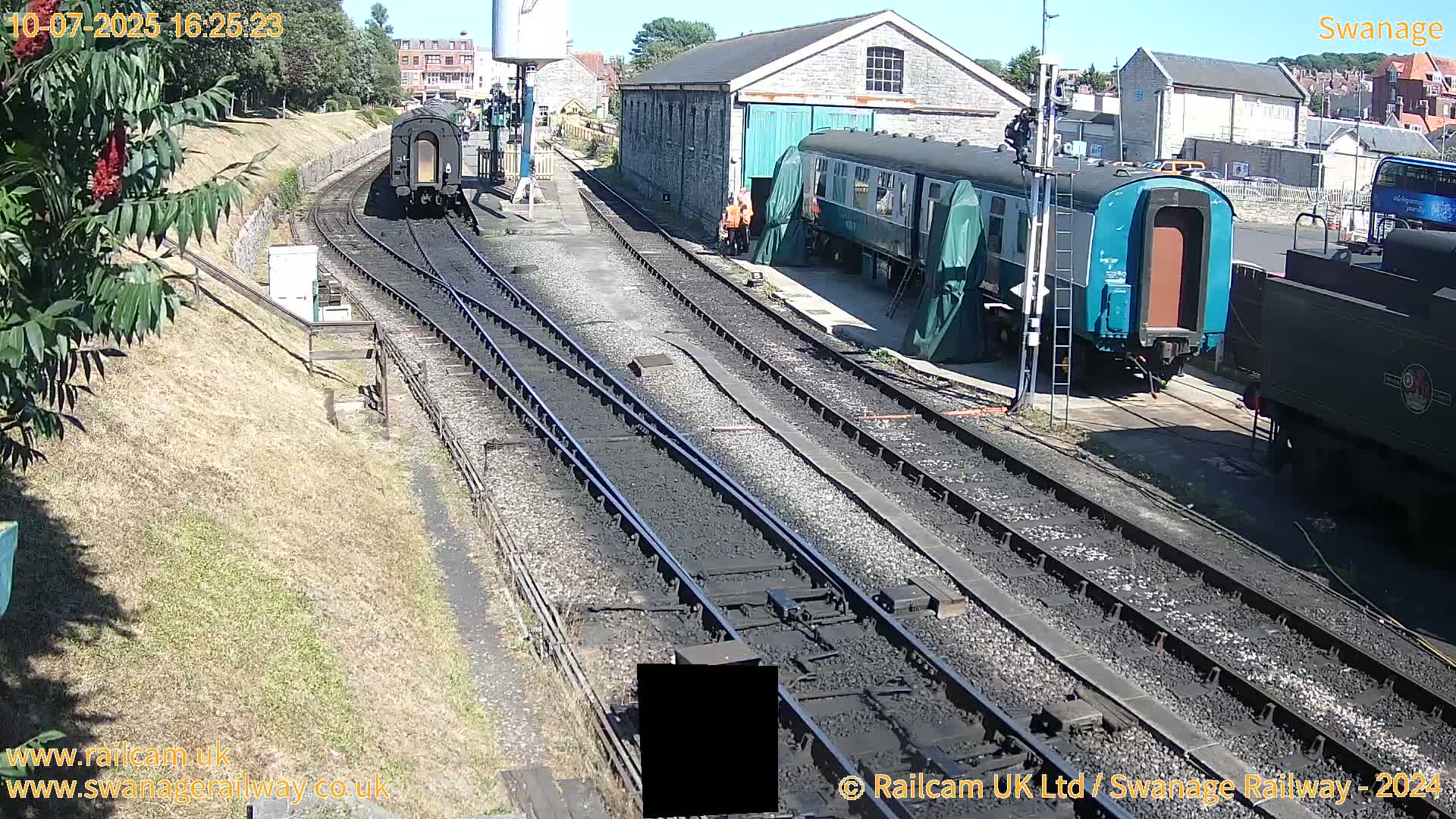 Swanage Town Railway Station Live Cam - Dorset, South West, England, United Kingdom