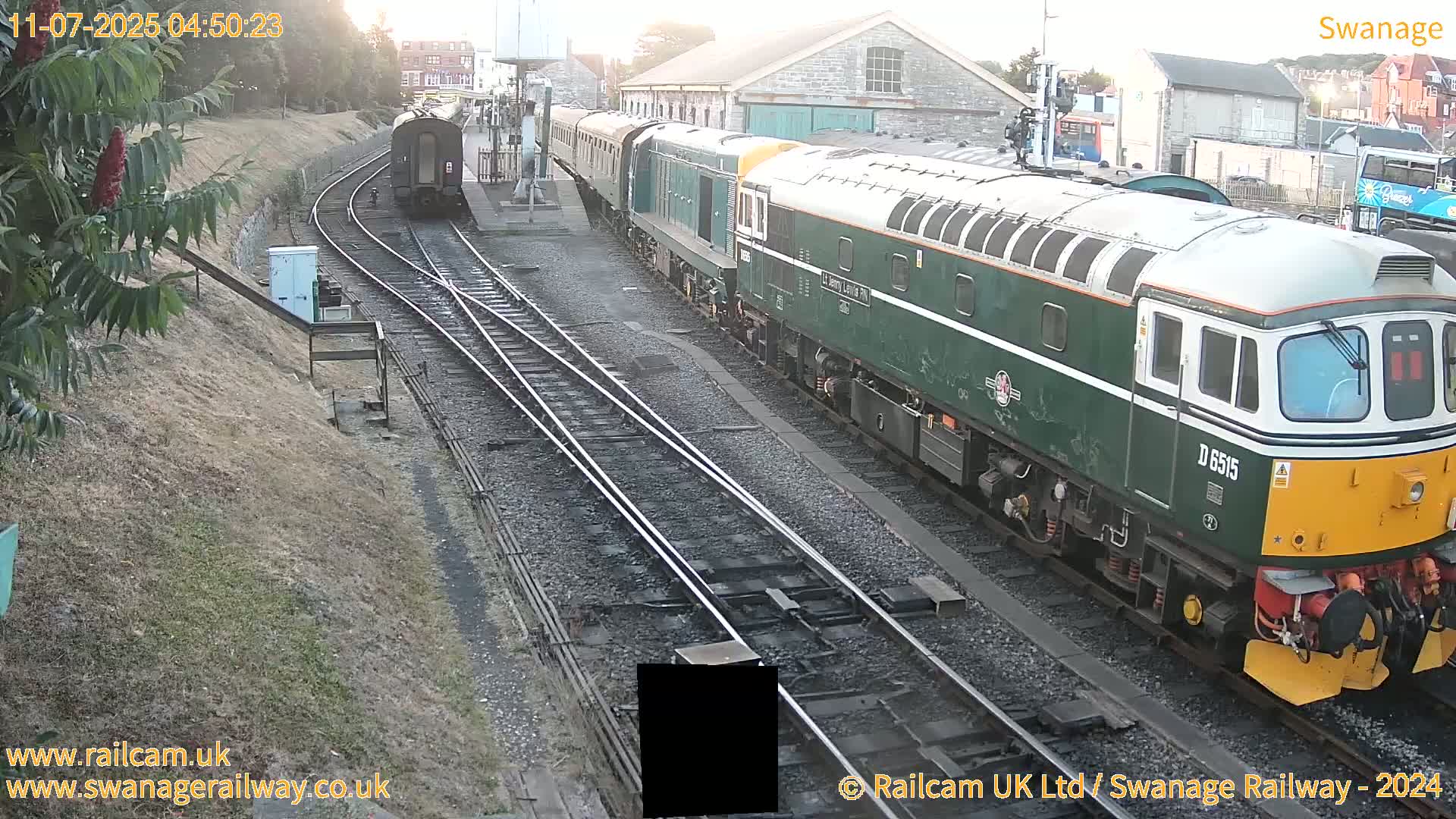Swanage Town Railway Station Live Cam - Dorset, South West, England, United Kingdom