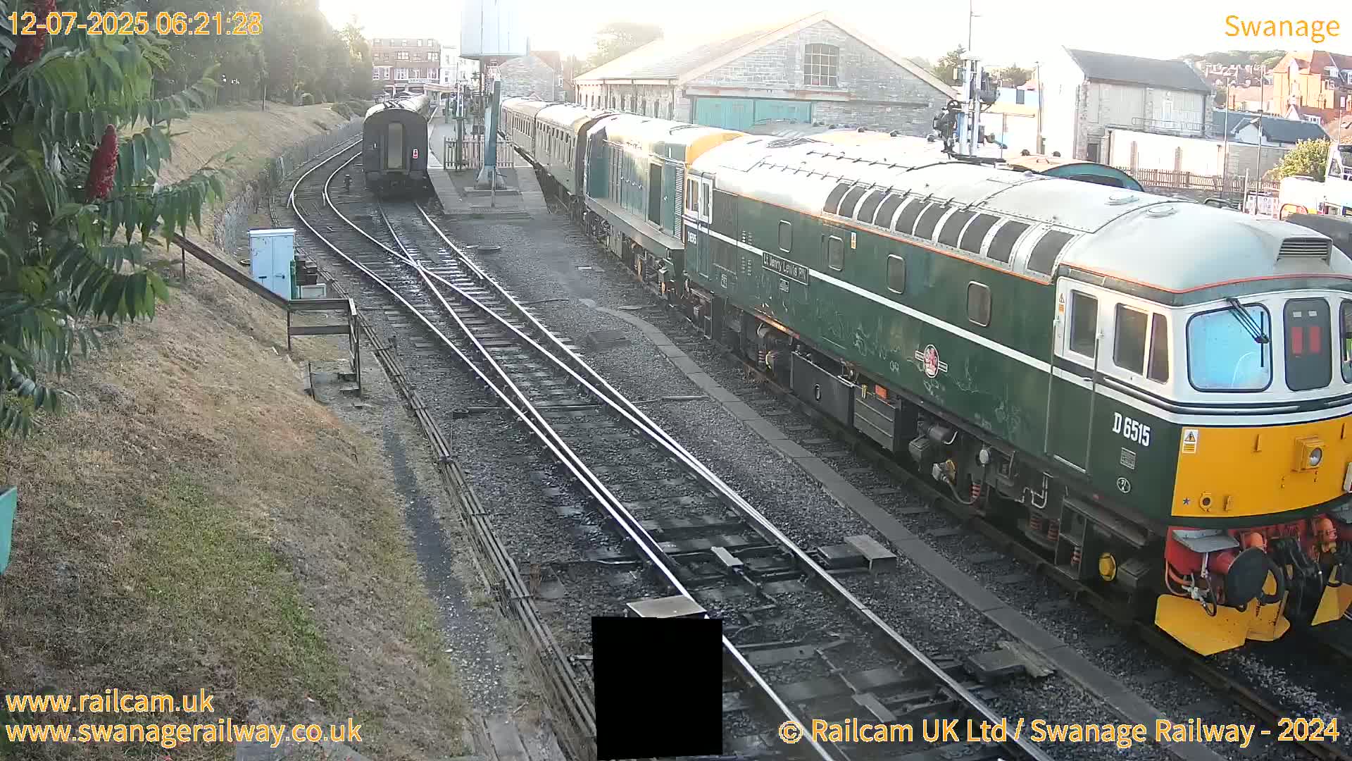 Swanage Town Railway Station Live Cam - Dorset, South West, England, United Kingdom