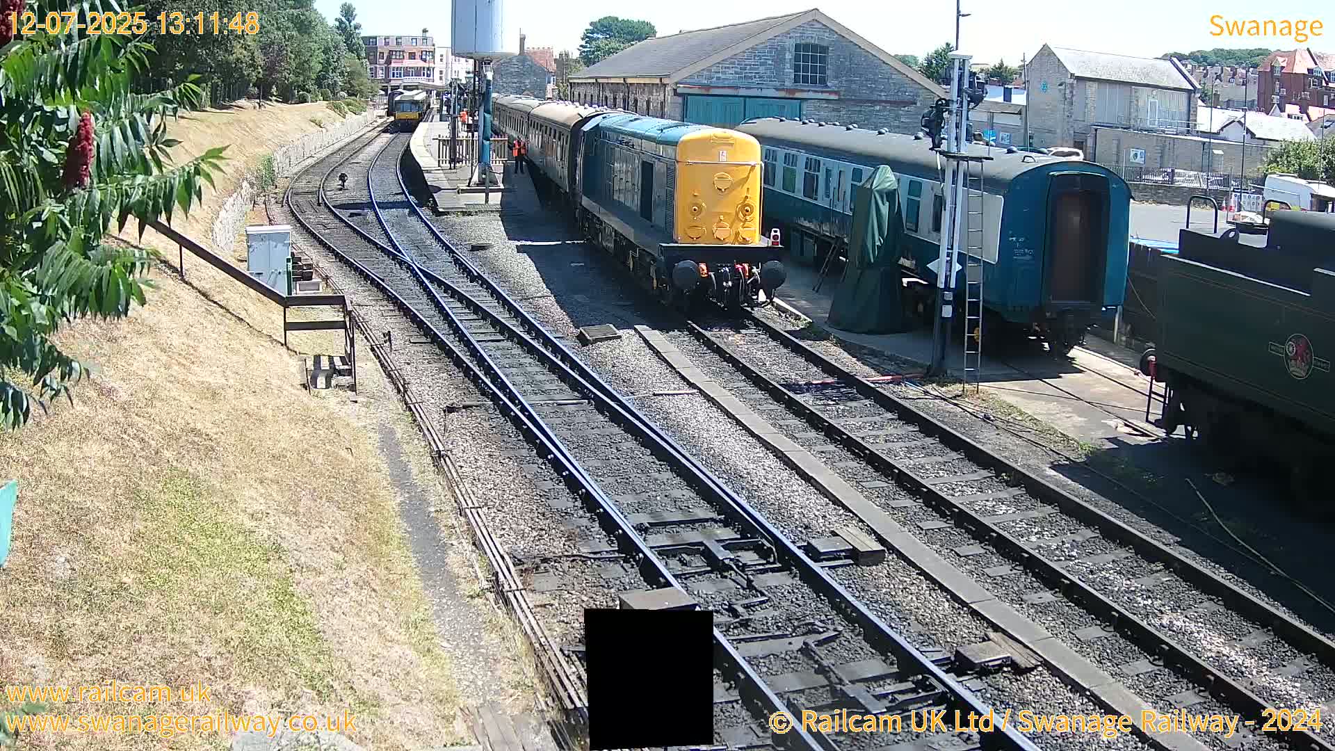 Swanage Town Railway Station Live Cam - Dorset, South West, England, United Kingdom
