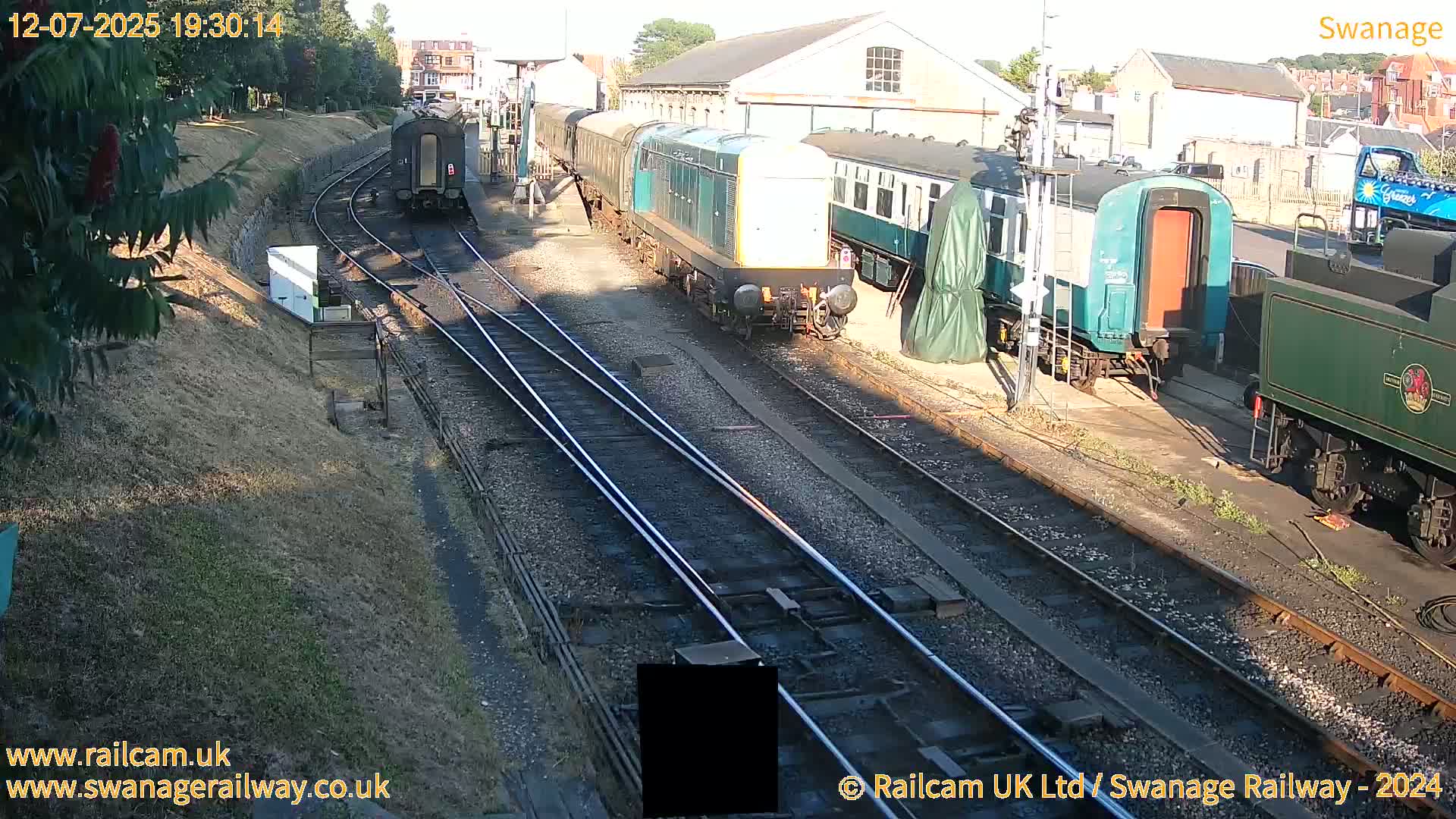 Swanage Town Railway Station Live Cam - Dorset, South West, England, United Kingdom