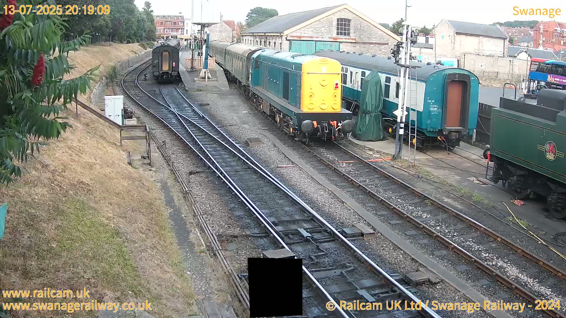 Swanage Town Railway Station Live Cam - Dorset, South West, England, United Kingdom