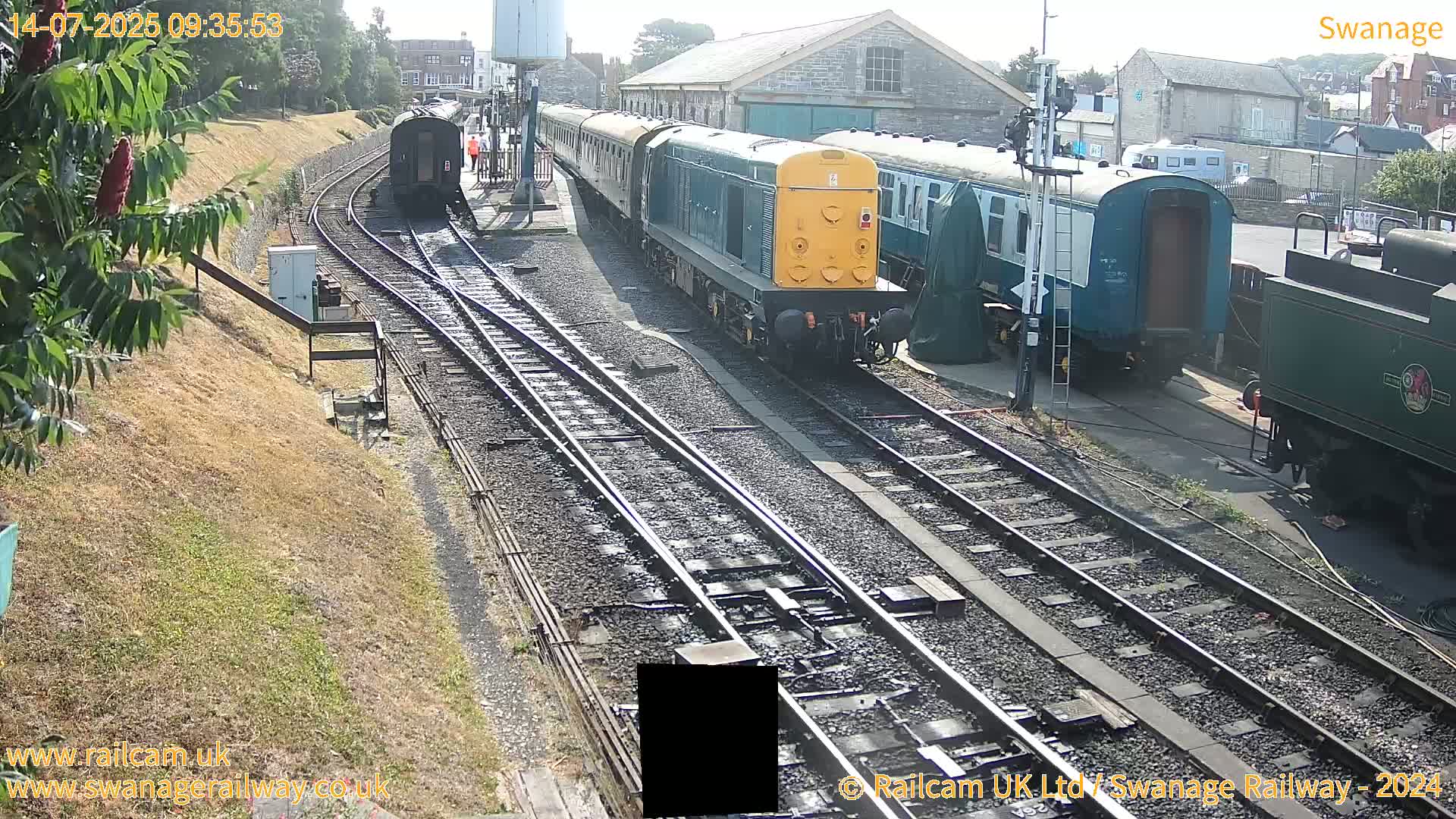 Swanage Town Railway Station Live Cam - Dorset, South West, England, United Kingdom