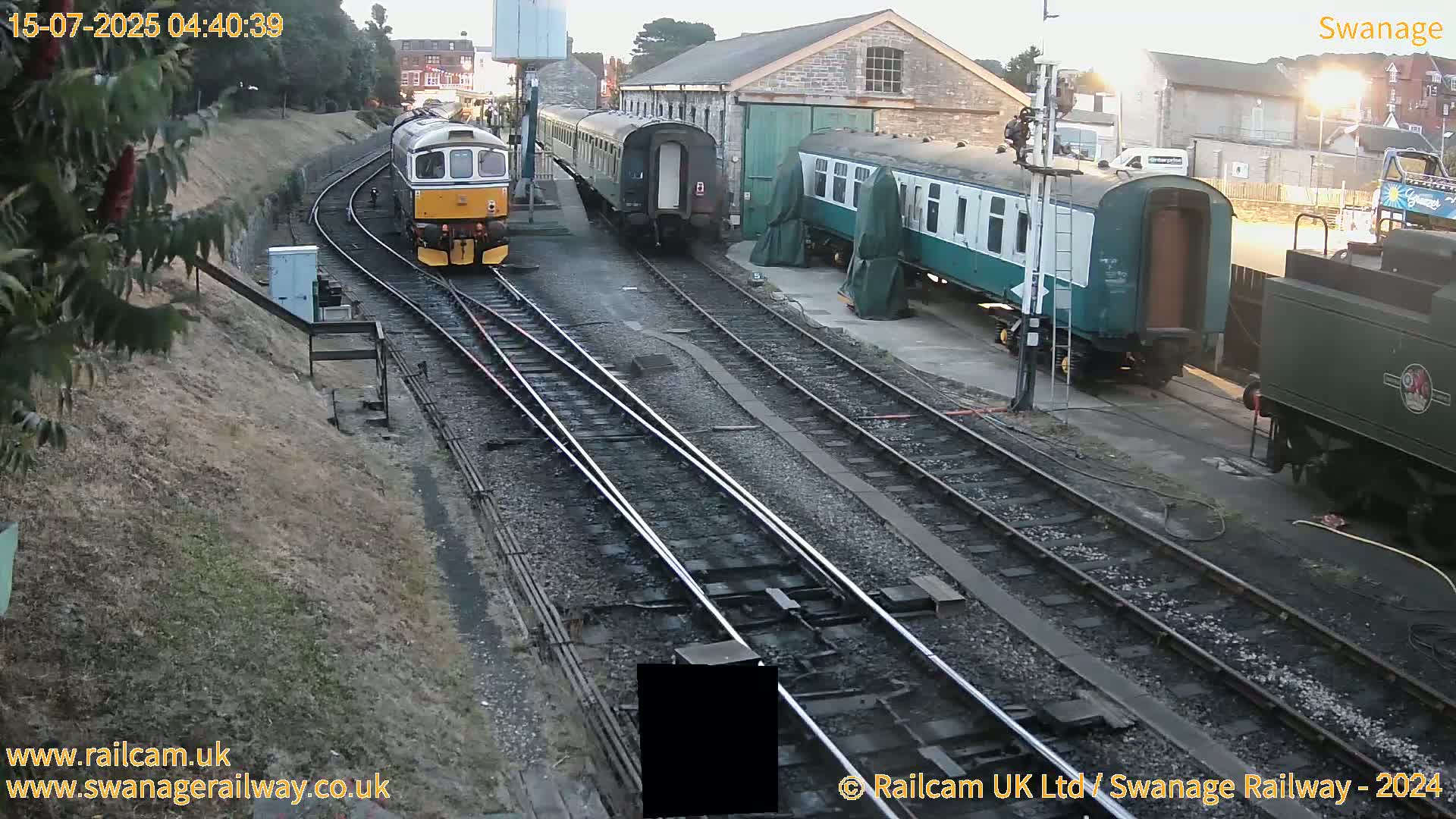 Swanage Town Railway Station Live Cam - Dorset, South West, England, United Kingdom