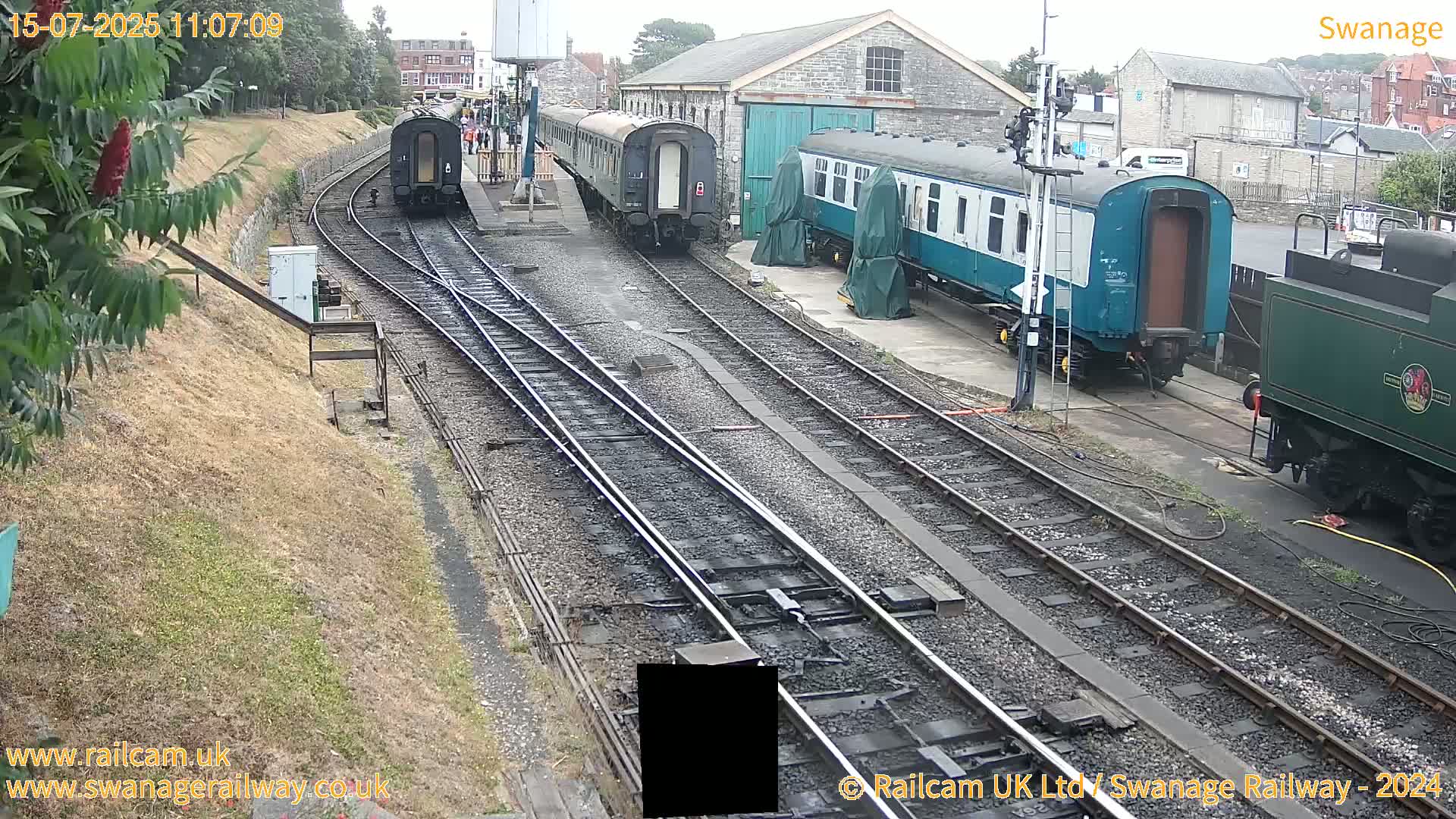 Swanage Town Railway Station Live Cam - Dorset, South West, England, United Kingdom