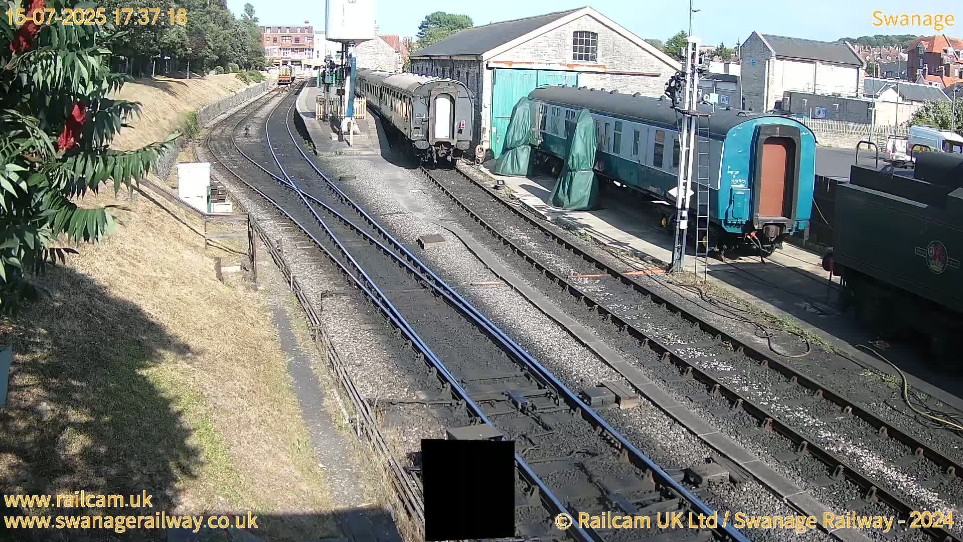 Swanage Town Railway Station Live Cam - Dorset, South West, England, United Kingdom