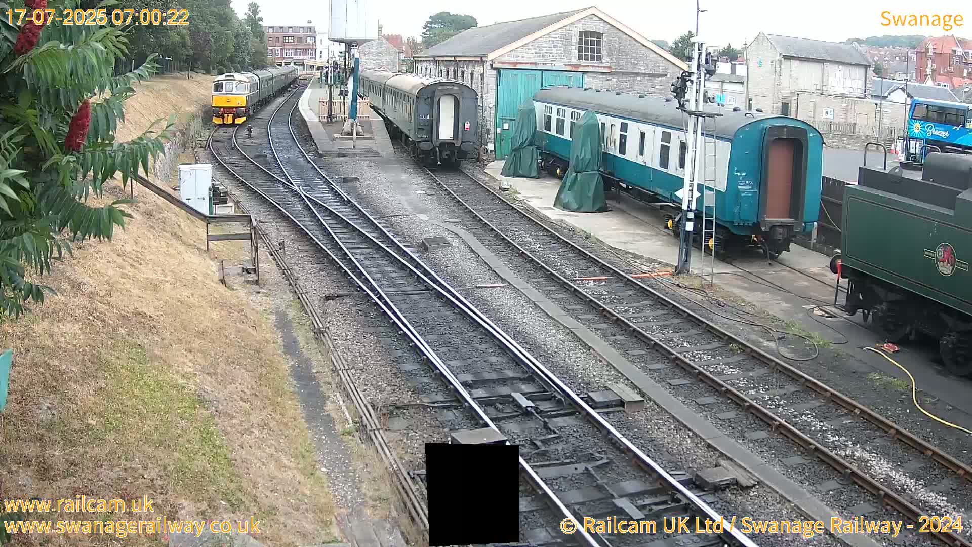Swanage Town Railway Station Live Cam - Dorset, South West, England, United Kingdom