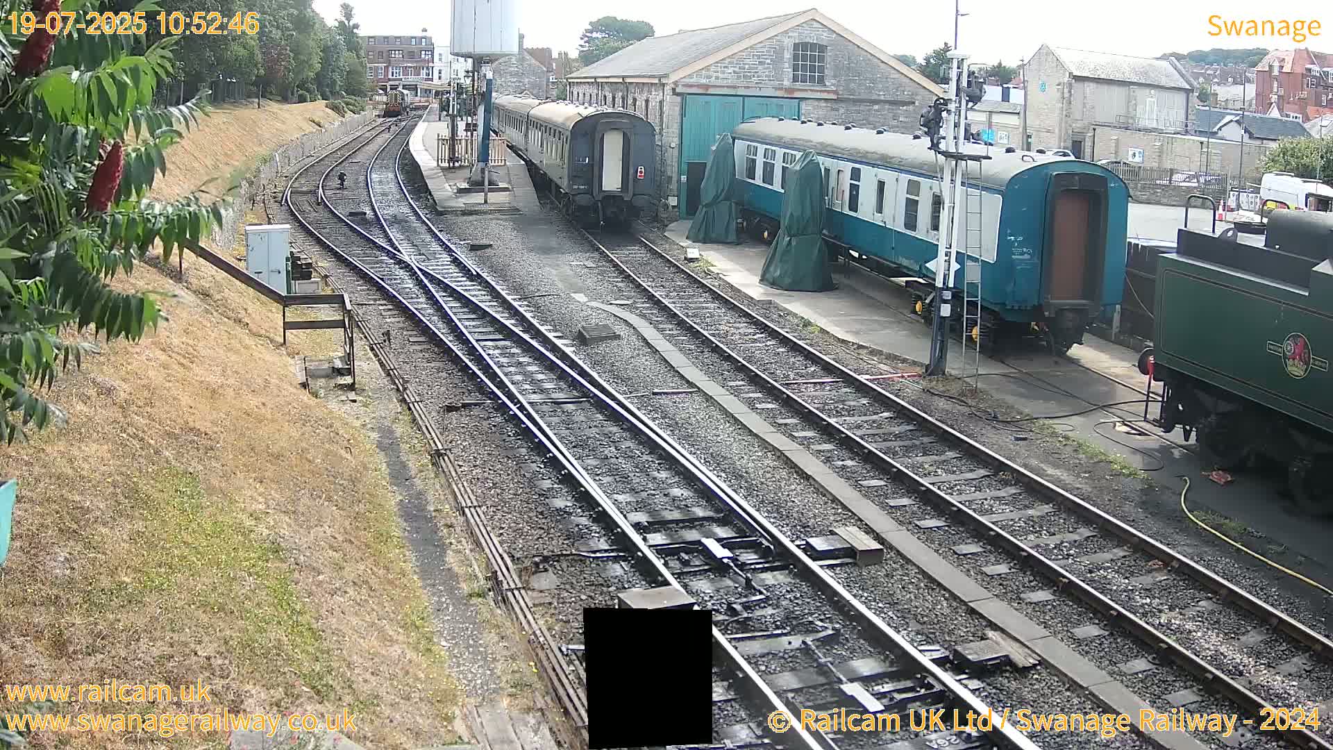 Swanage Town Railway Station Live Cam - Dorset, South West, England, United Kingdom