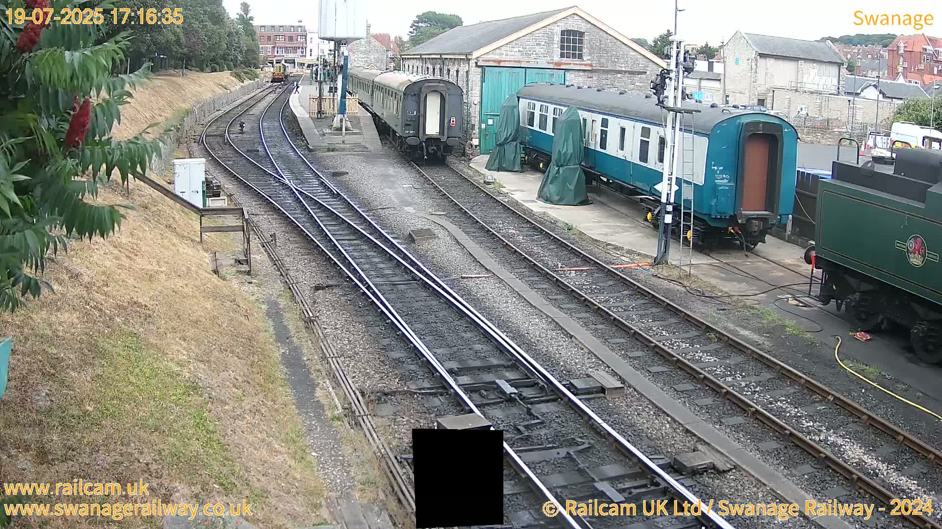 Swanage Town Railway Station Live Cam - Dorset, South West, England, United Kingdom