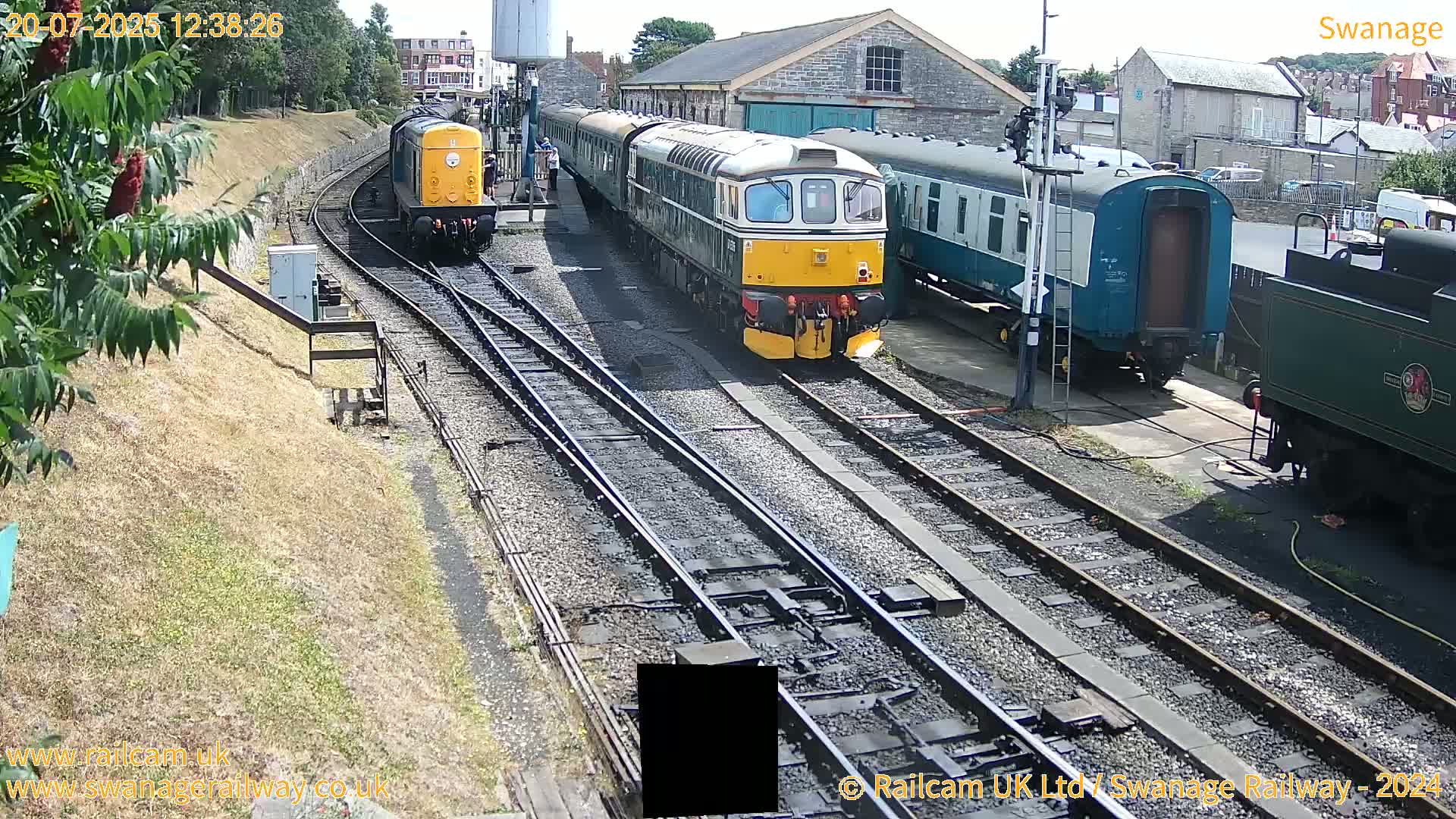 Swanage Town Railway Station Live Cam - Dorset, South West, England, United Kingdom