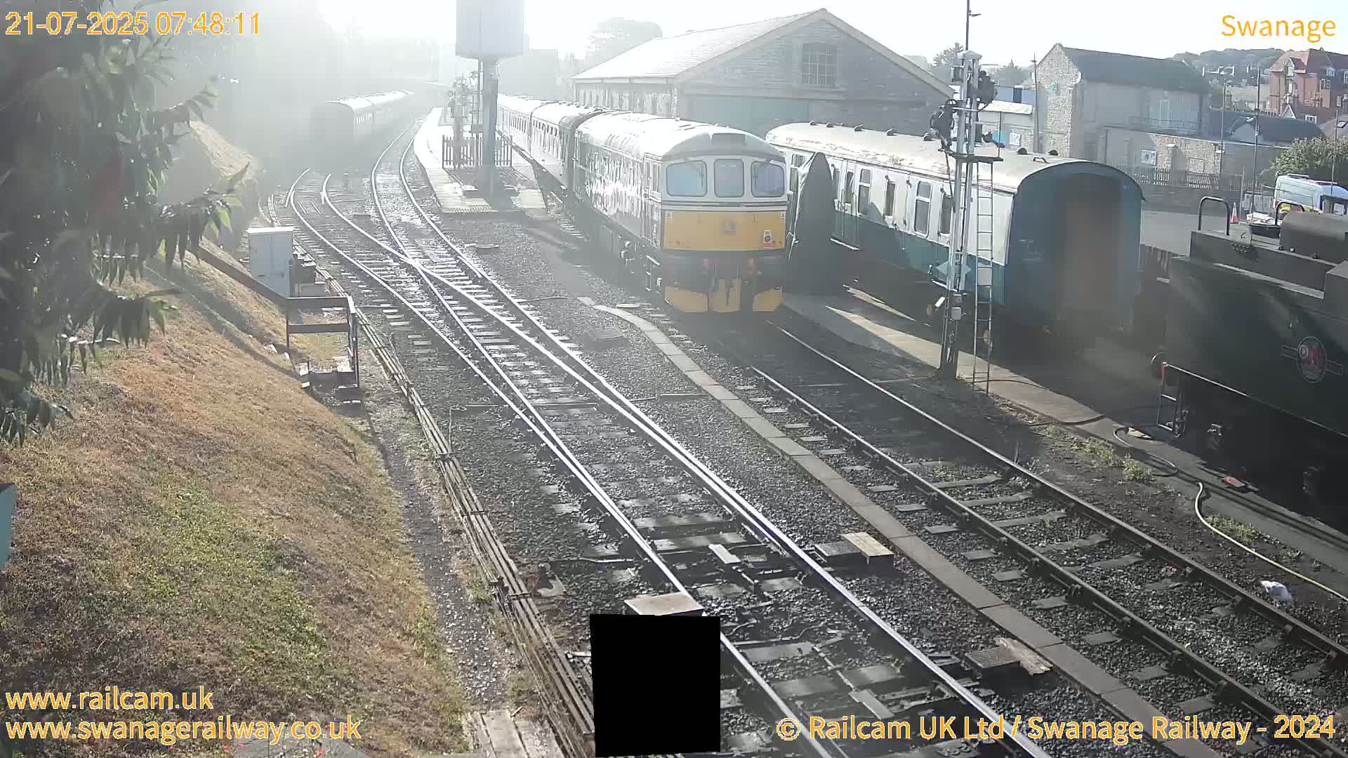 Swanage Town Railway Station Live Cam - Dorset, South West, England, United Kingdom