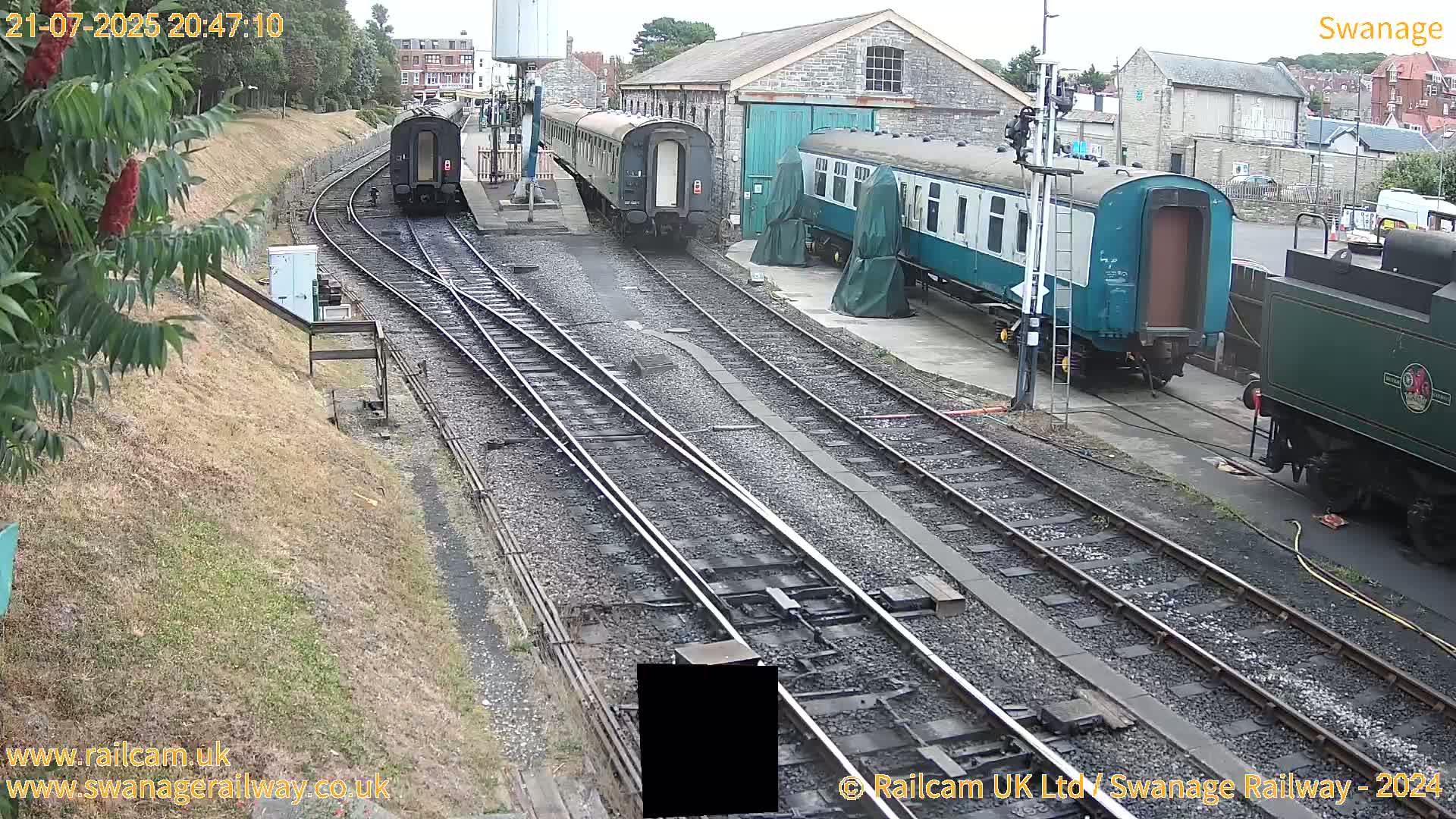 Swanage Town Railway Station Live Cam - Dorset, South West, England, United Kingdom