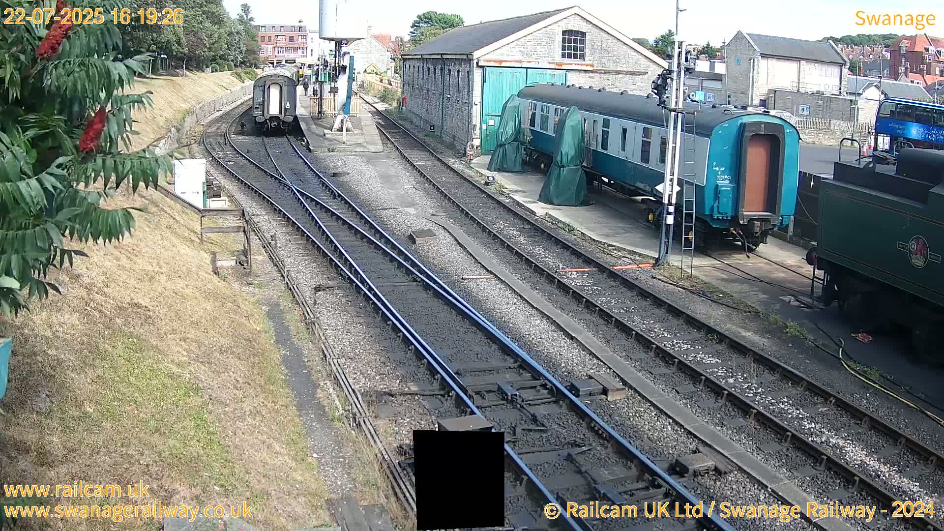 Swanage Town Railway Station Live Cam - Dorset, South West, England, United Kingdom
