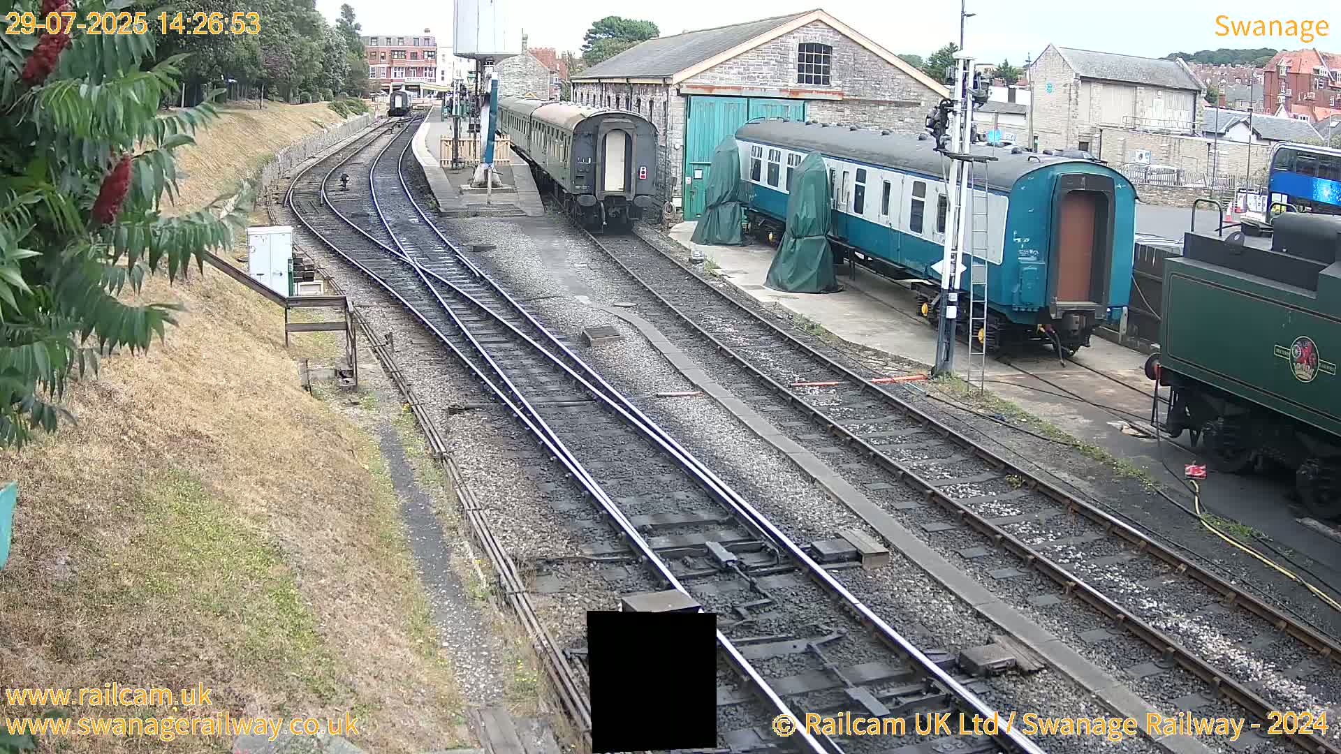 Swanage Town Railway Station Live Cam - Dorset, South West, England, United Kingdom