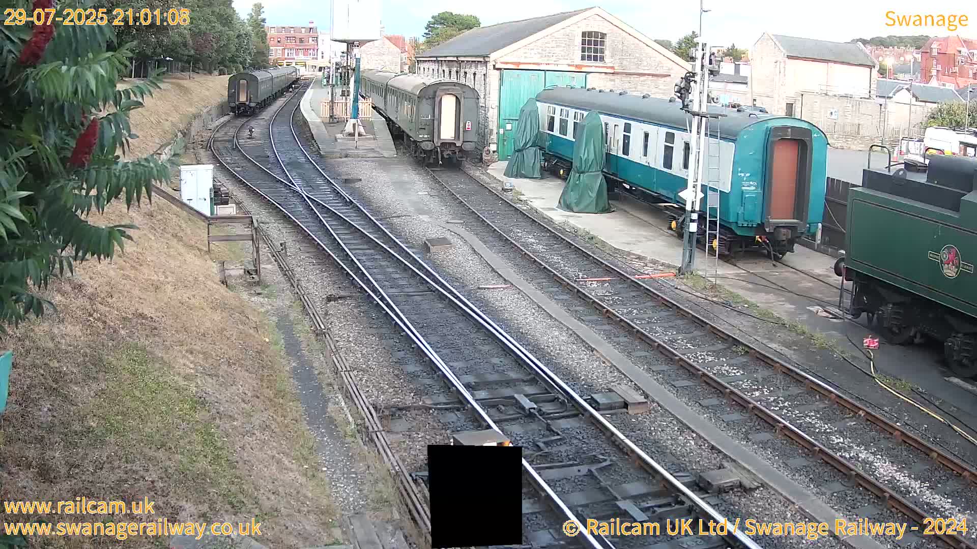 Swanage Town Railway Station Live Cam - Dorset, South West, England, United Kingdom