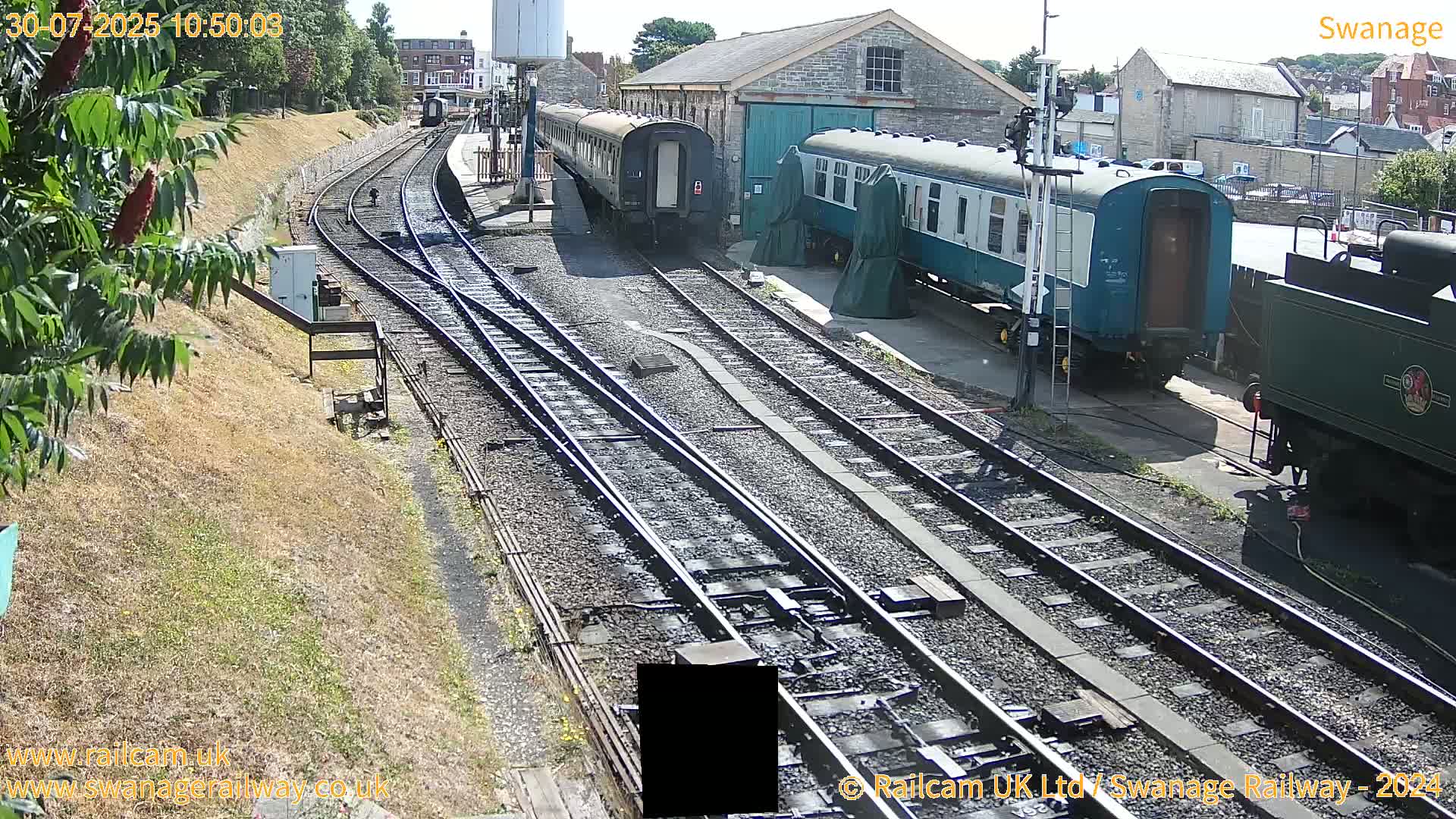 Swanage Town Railway Station Live Cam - Dorset, South West, England, United Kingdom