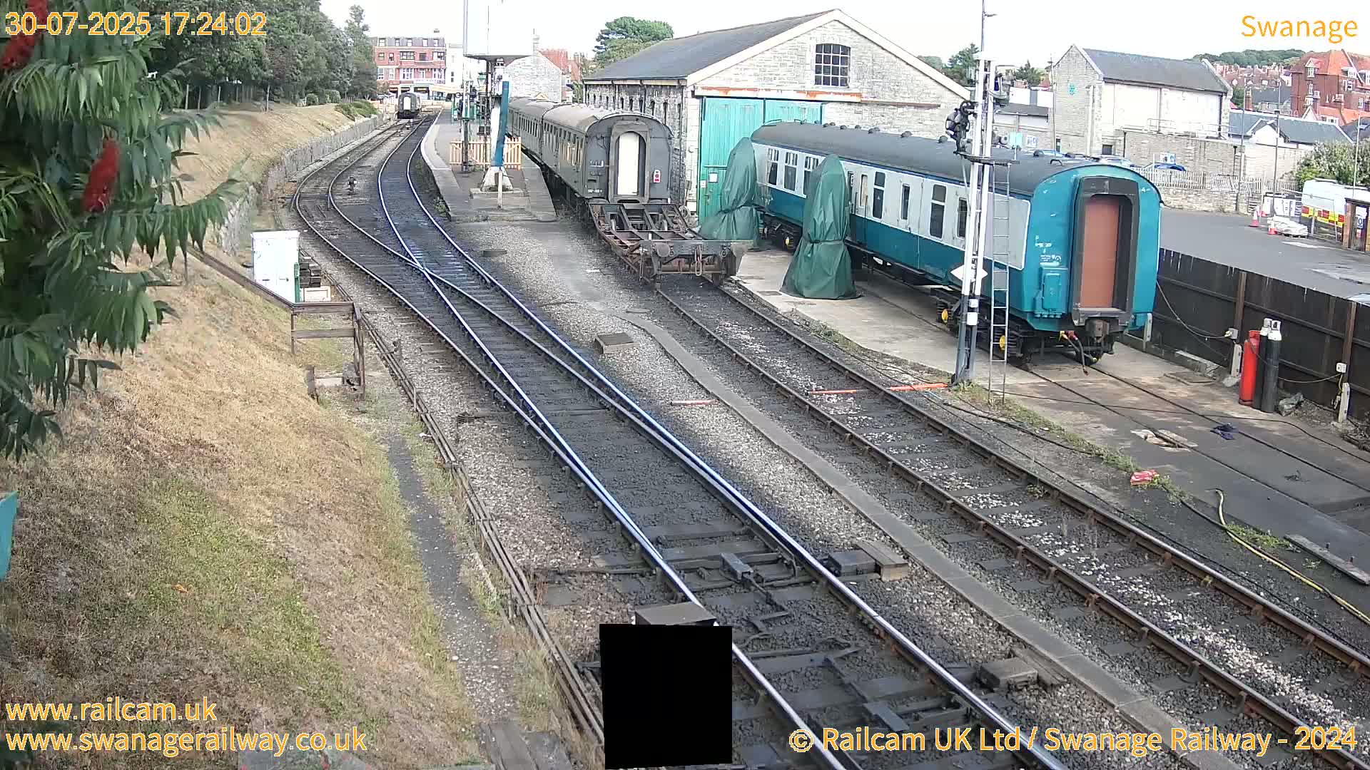 Swanage Town Railway Station Live Cam - Dorset, South West, England, United Kingdom