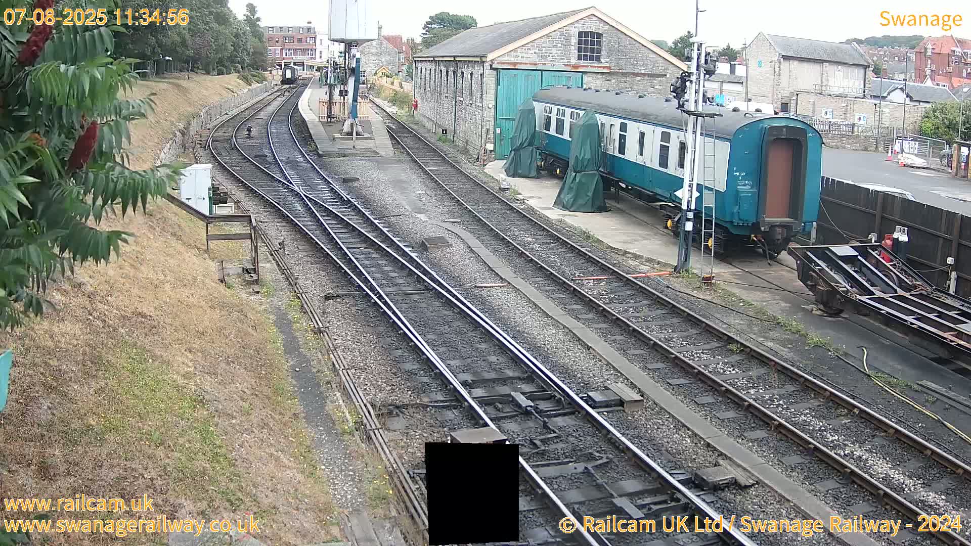 Swanage Town Railway Station Live Cam - Dorset, South West, England, United Kingdom