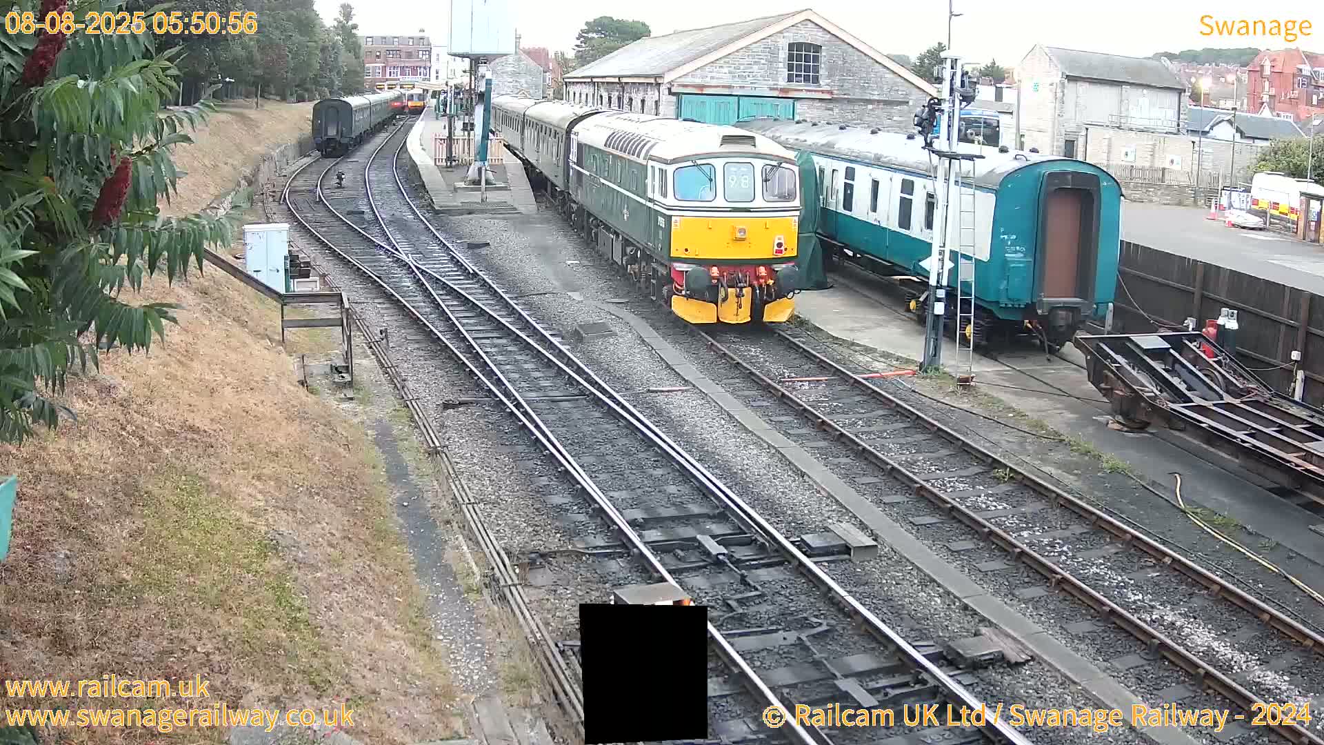 Swanage Town Railway Station Live Cam - Dorset, South West, England, United Kingdom