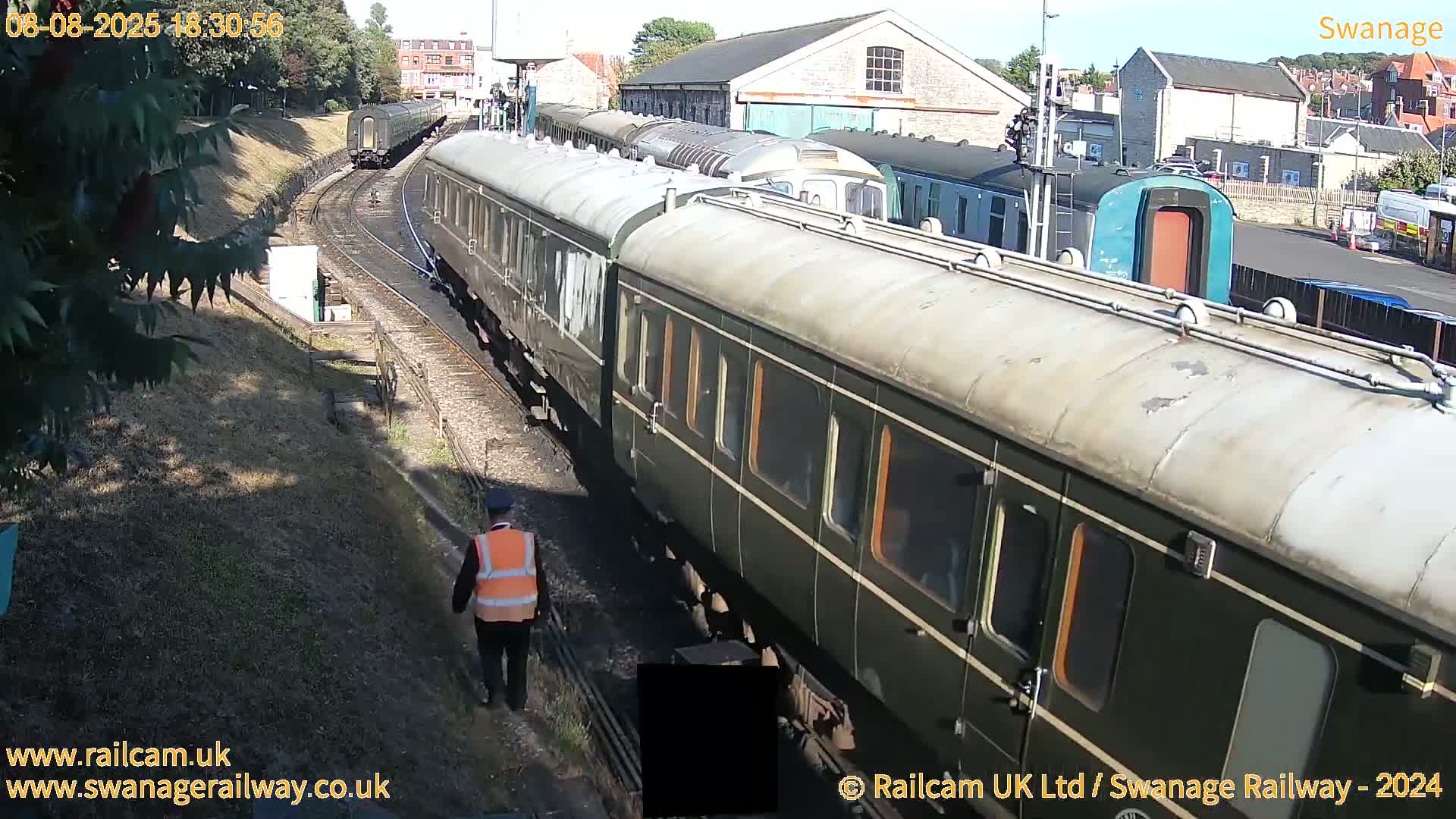 Swanage Town Railway Station Live Cam - Dorset, South West, England, United Kingdom