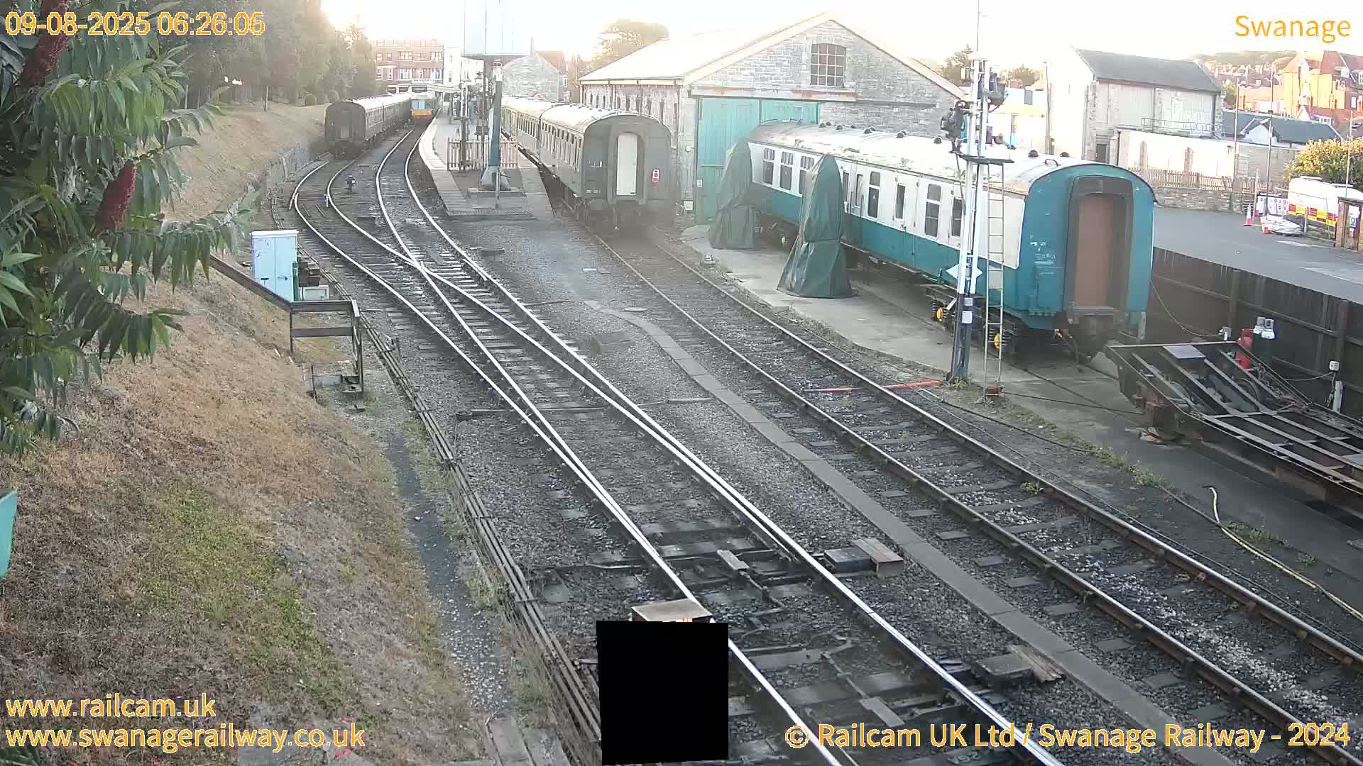 Swanage Town Railway Station Live Cam - Dorset, South West, England, United Kingdom