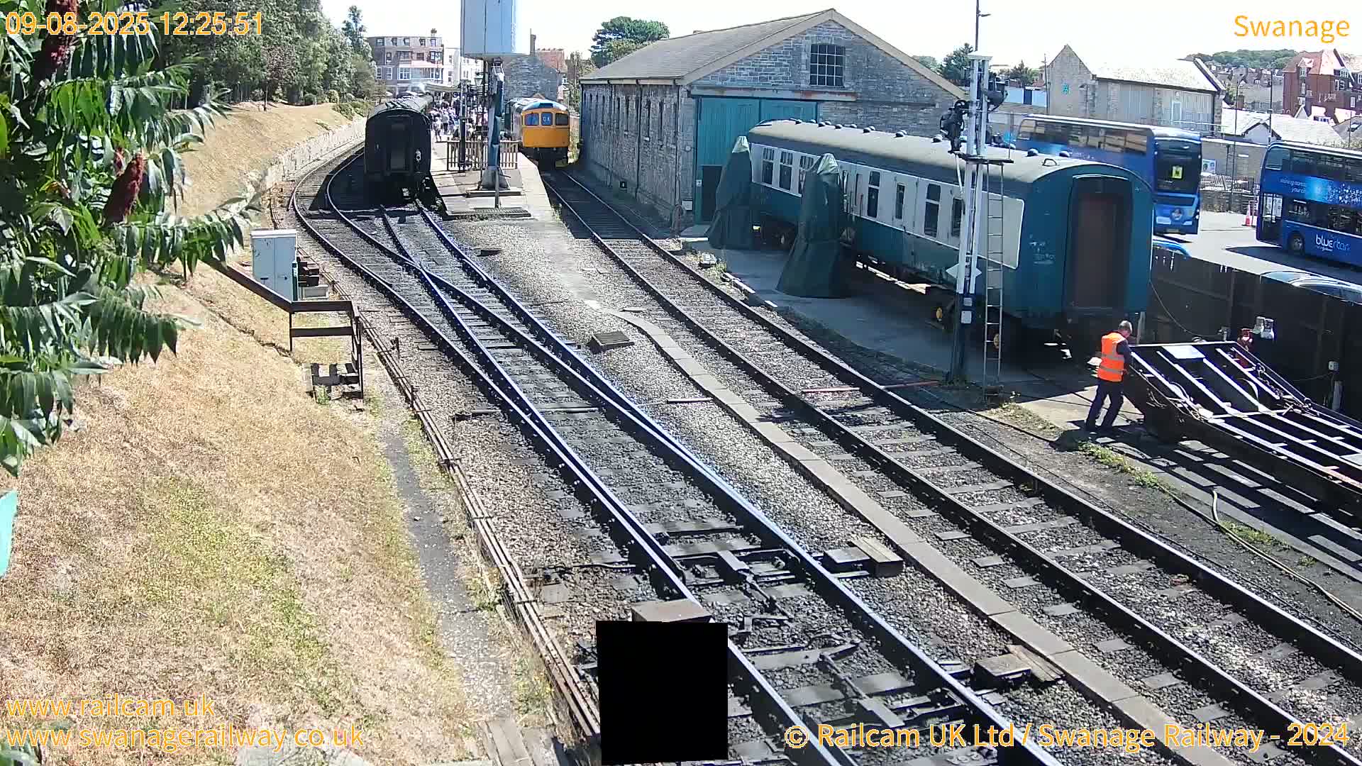Swanage Town Railway Station Live Cam - Dorset, South West, England, United Kingdom