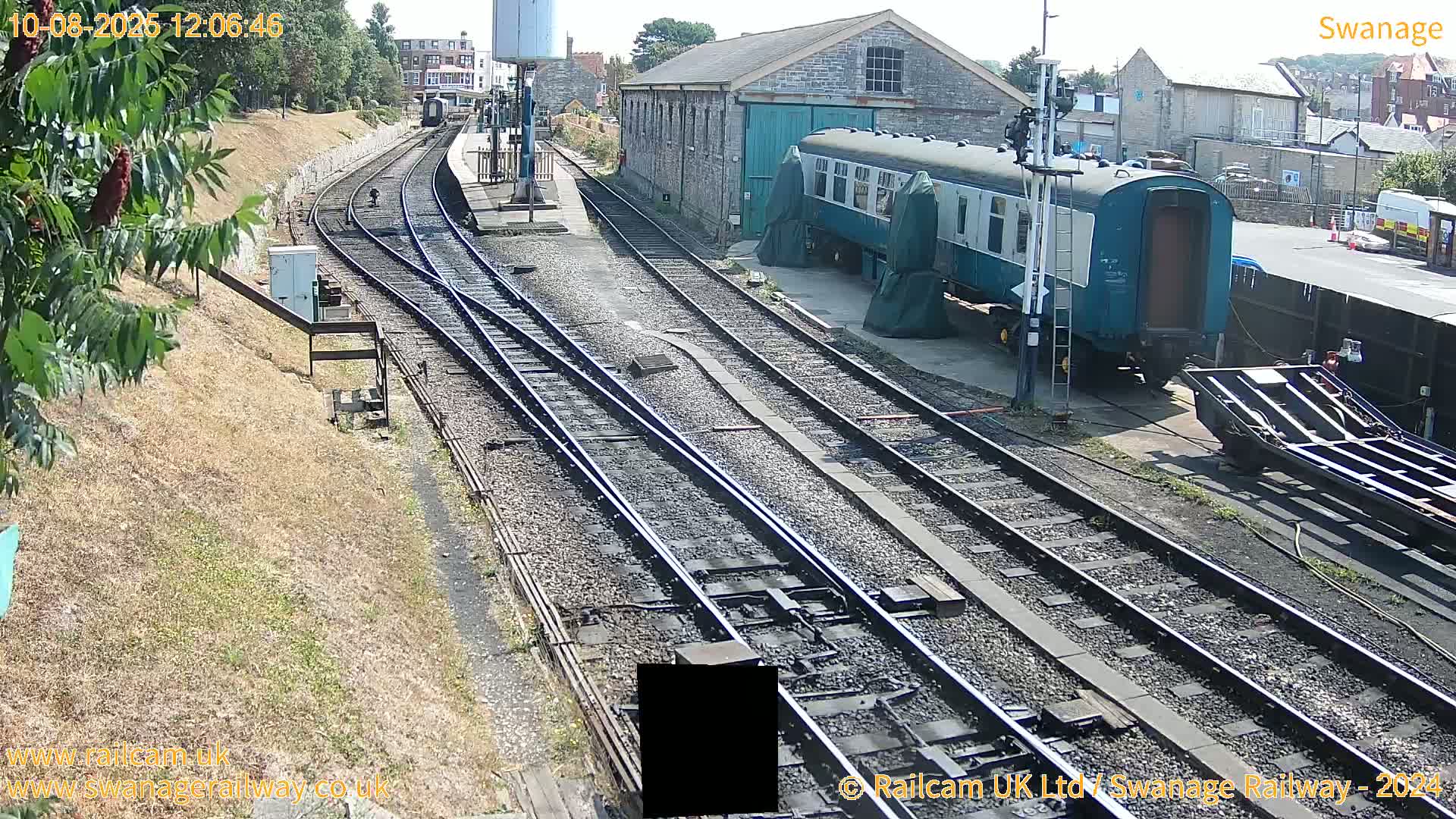 Swanage Town Railway Station Live Cam - Dorset, South West, England, United Kingdom