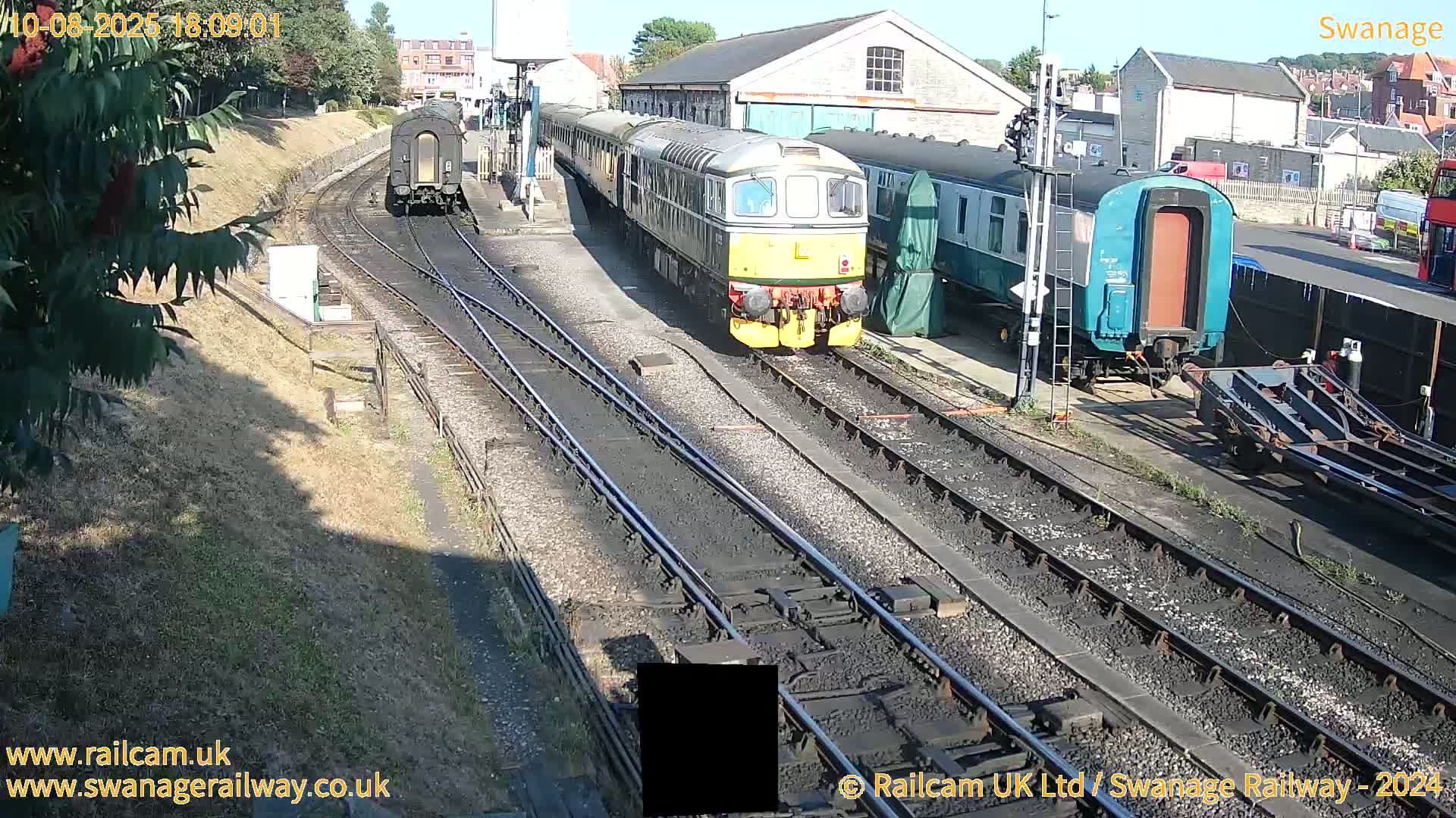 Swanage Town Railway Station Live Cam - Dorset, South West, England, United Kingdom