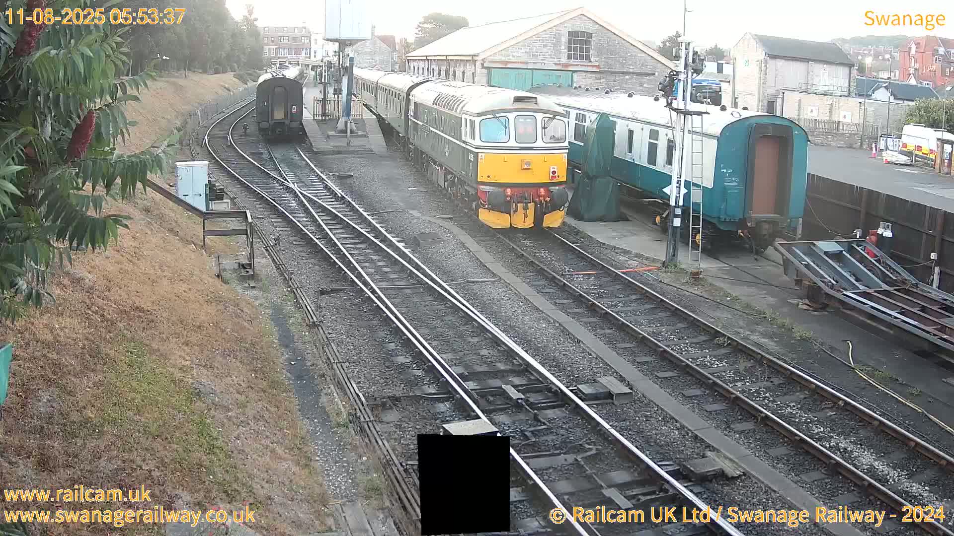 Swanage Town Railway Station Live Cam - Dorset, South West, England, United Kingdom