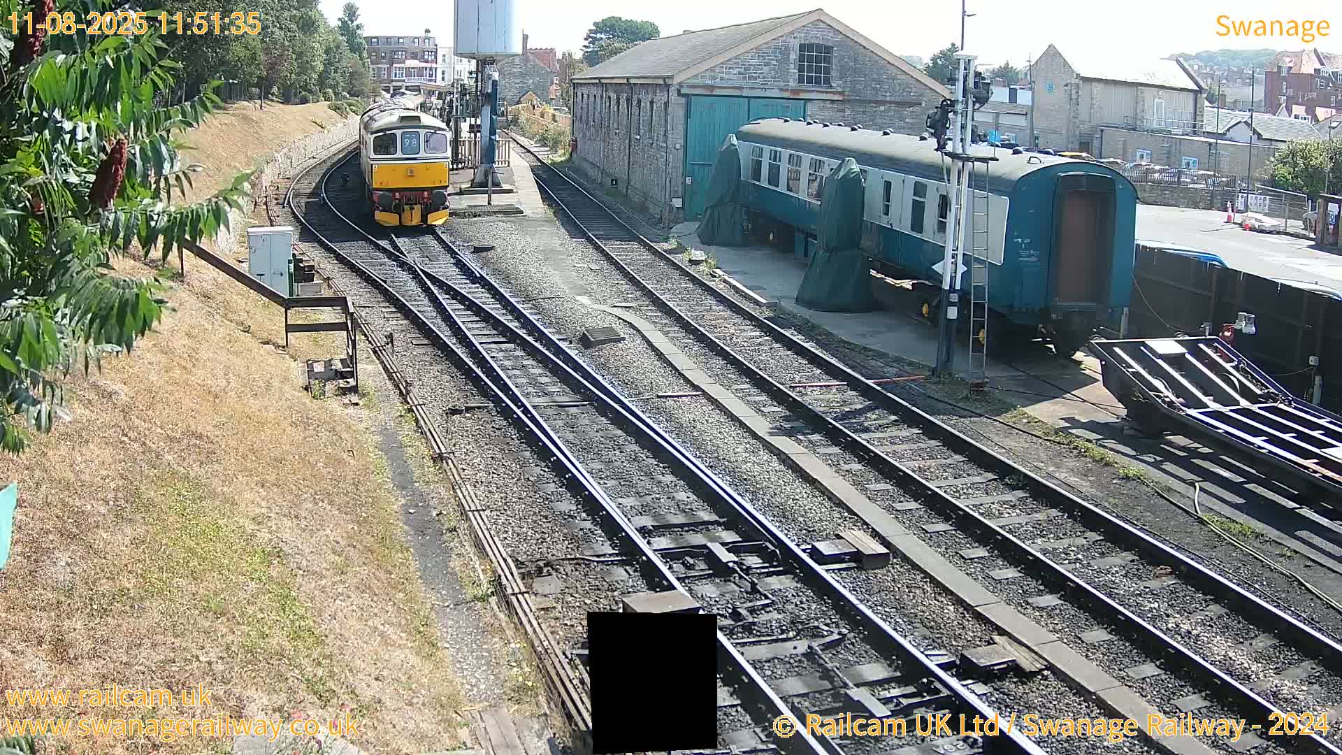 Swanage Town Railway Station Live Cam - Dorset, South West, England, United Kingdom