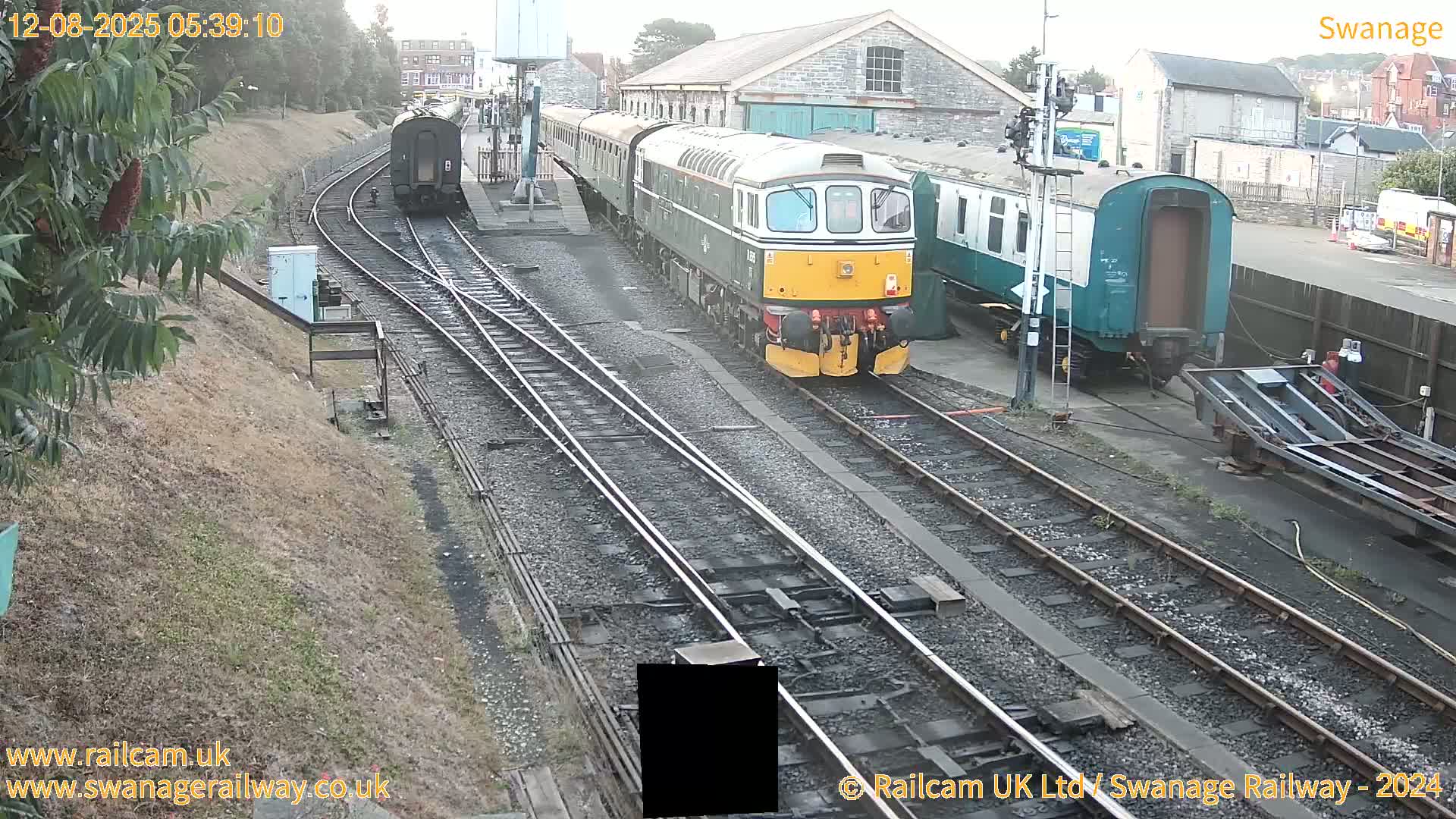 Swanage Town Railway Station Live Cam - Dorset, South West, England, United Kingdom