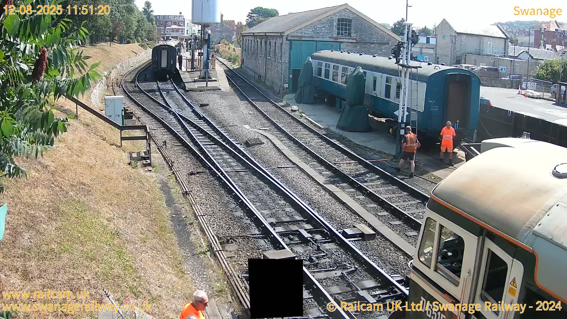 Swanage Town Railway Station Live Cam - Dorset, South West, England, United Kingdom