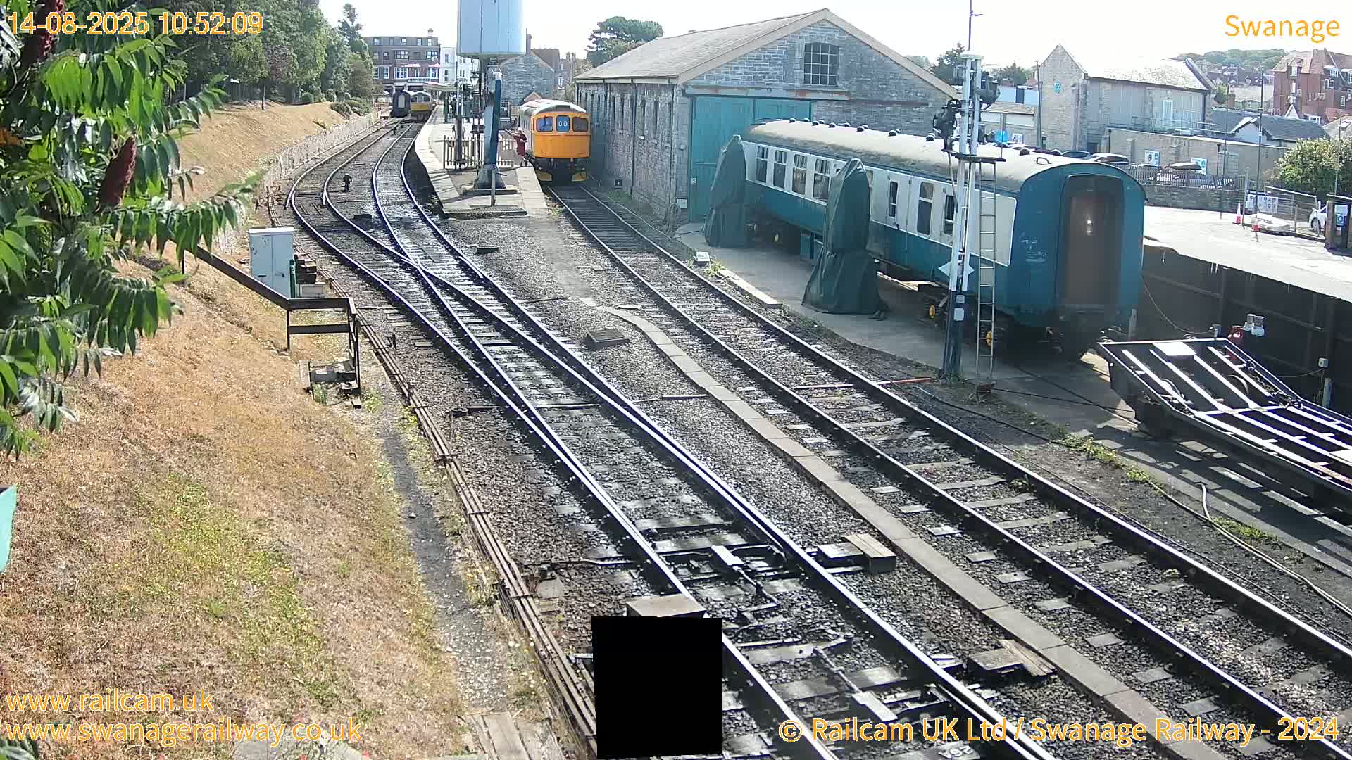 Swanage Town Railway Station Live Cam - Dorset, South West, England, United Kingdom