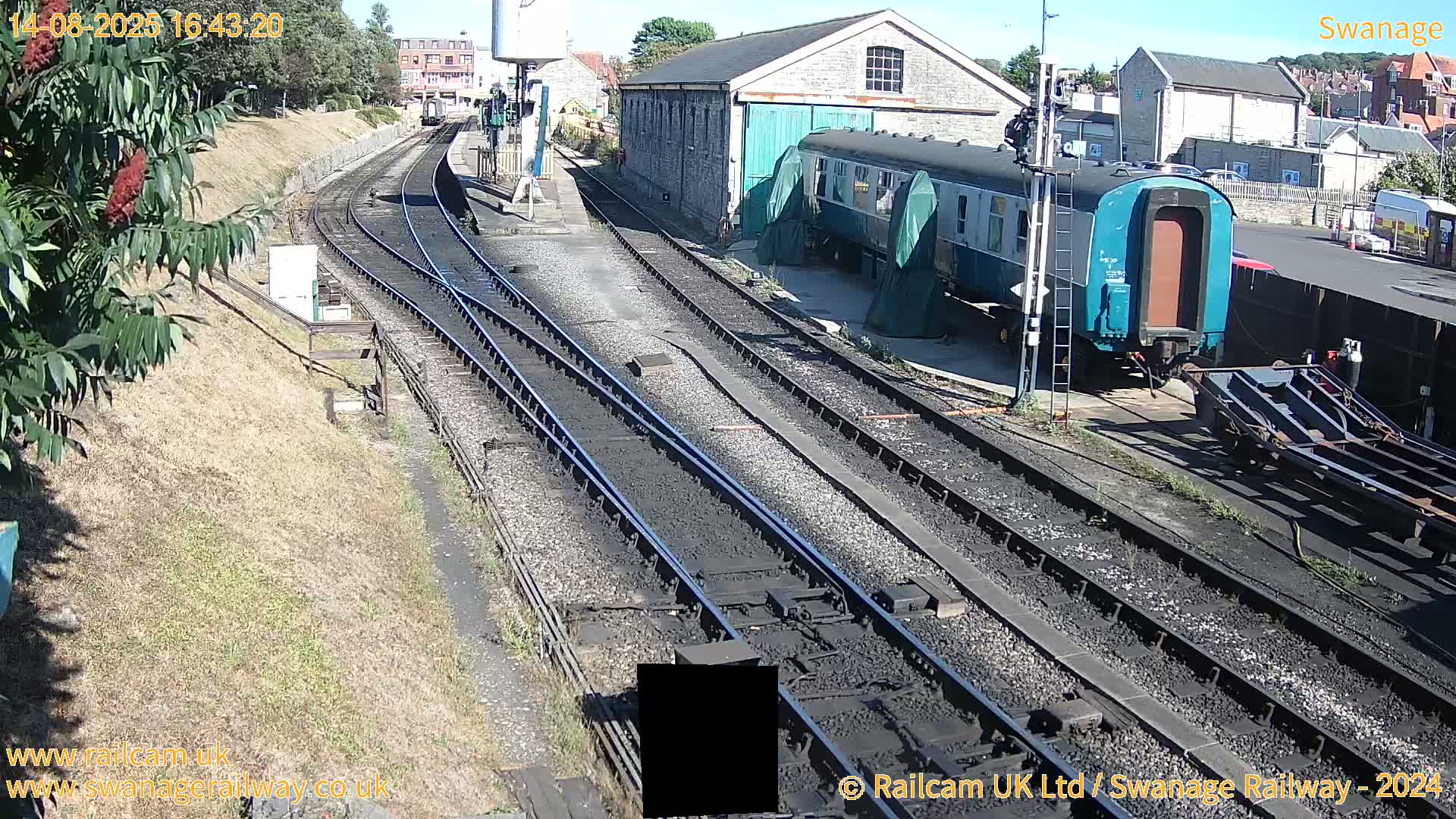 Swanage Town Railway Station Live Cam - Dorset, South West, England, United Kingdom