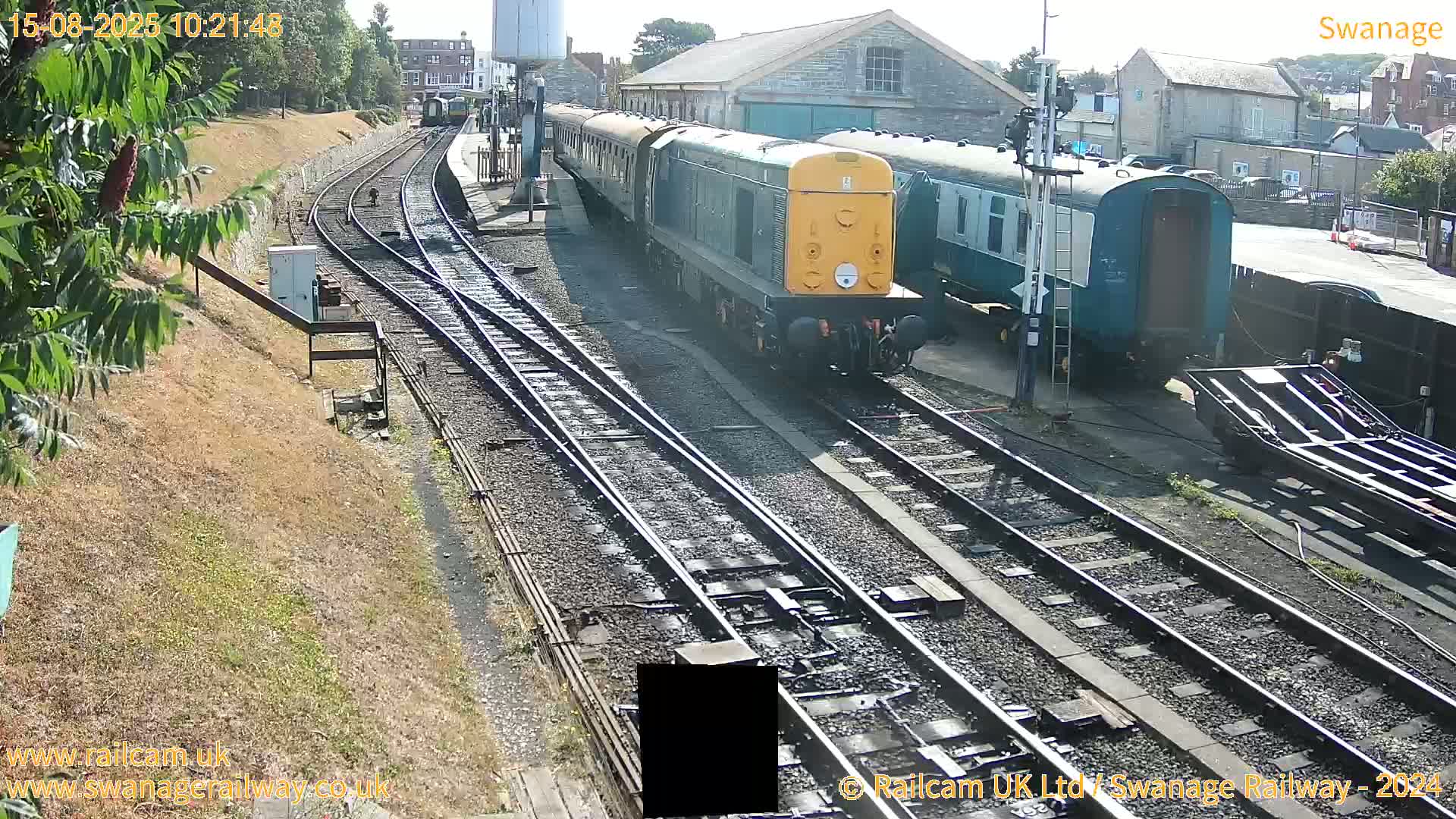 Swanage Town Railway Station Live Cam - Dorset, South West, England, United Kingdom