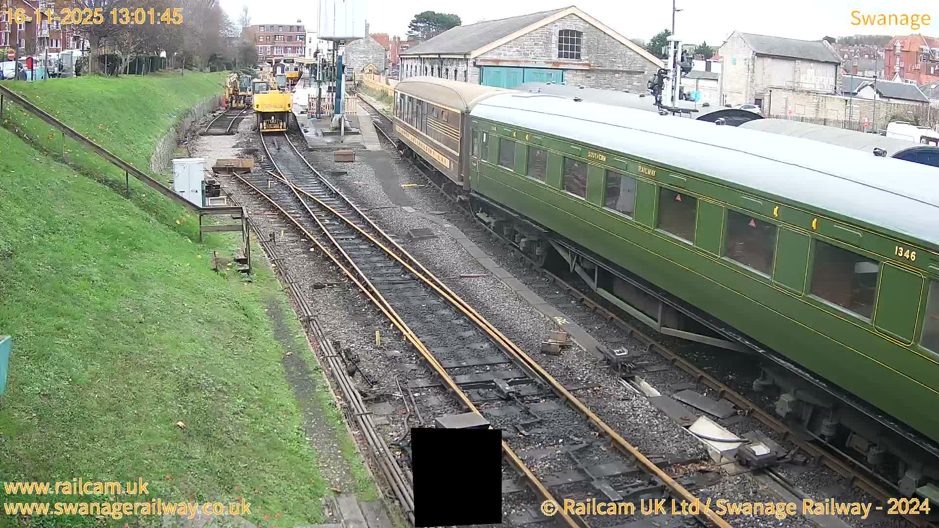 Swanage Town Railway Station Live Cam - Dorset, South West, England, United Kingdom