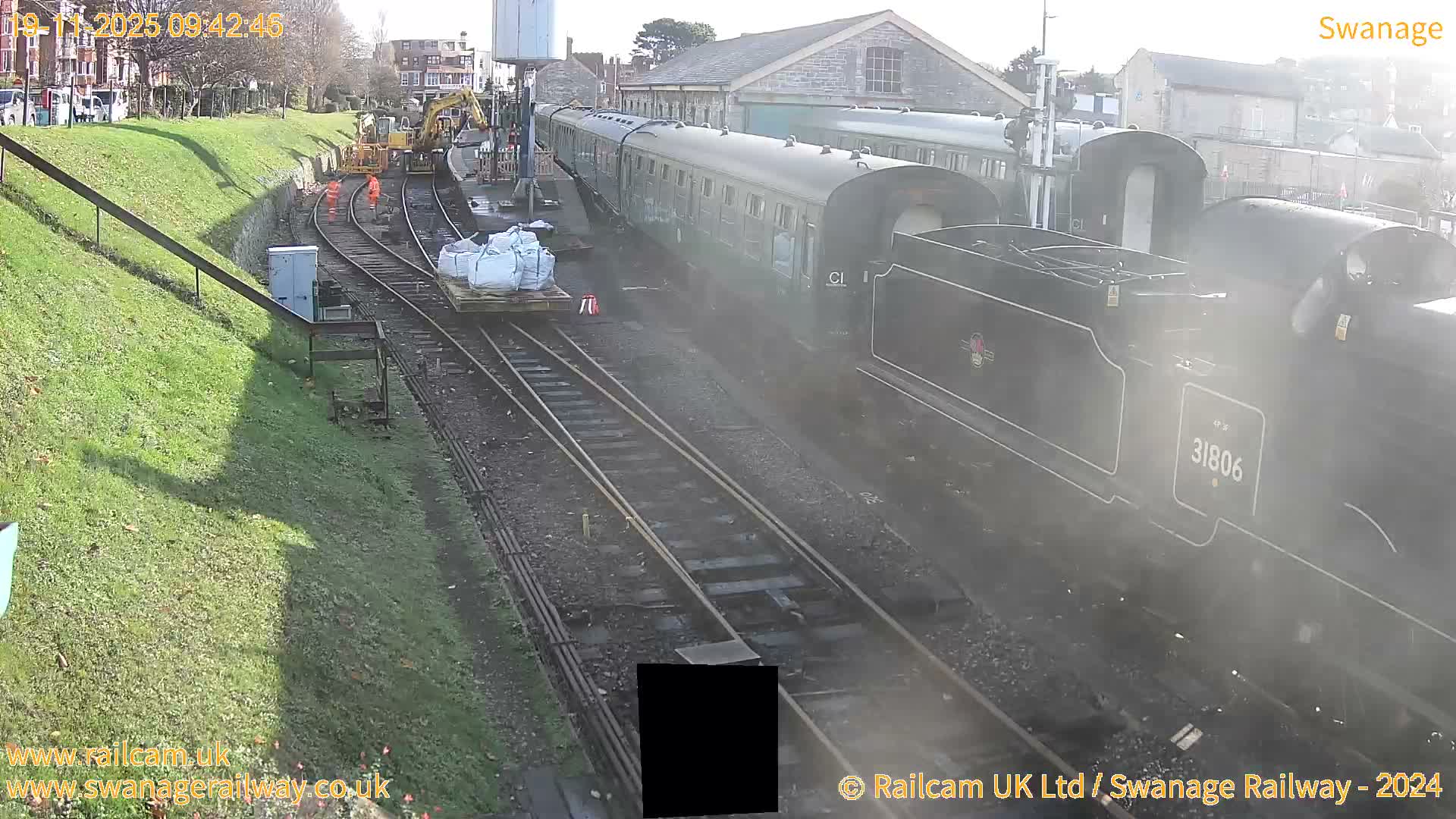 Swanage Town Railway Station Live Cam - Dorset, South West, England, United Kingdom
