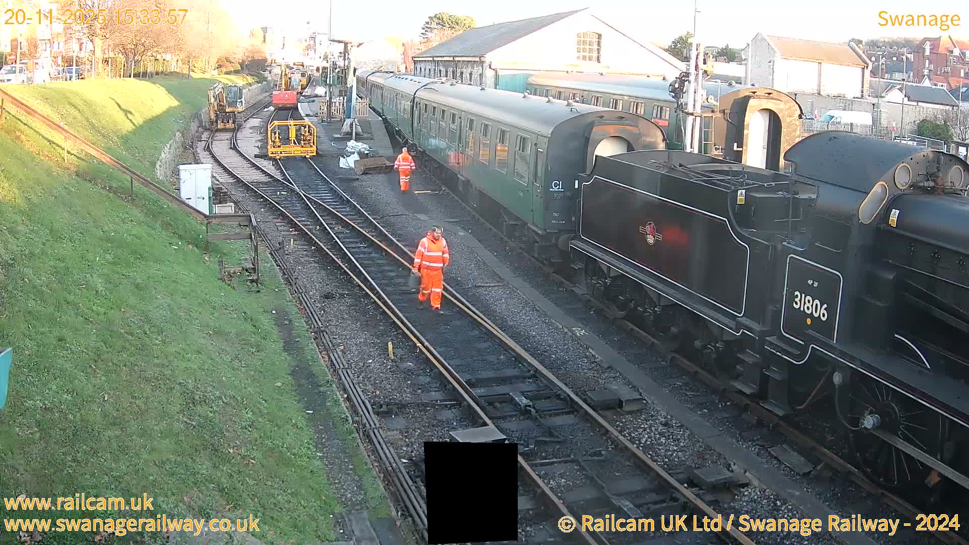 Swanage Town Railway Station Live Cam - Dorset, South West, England, United Kingdom